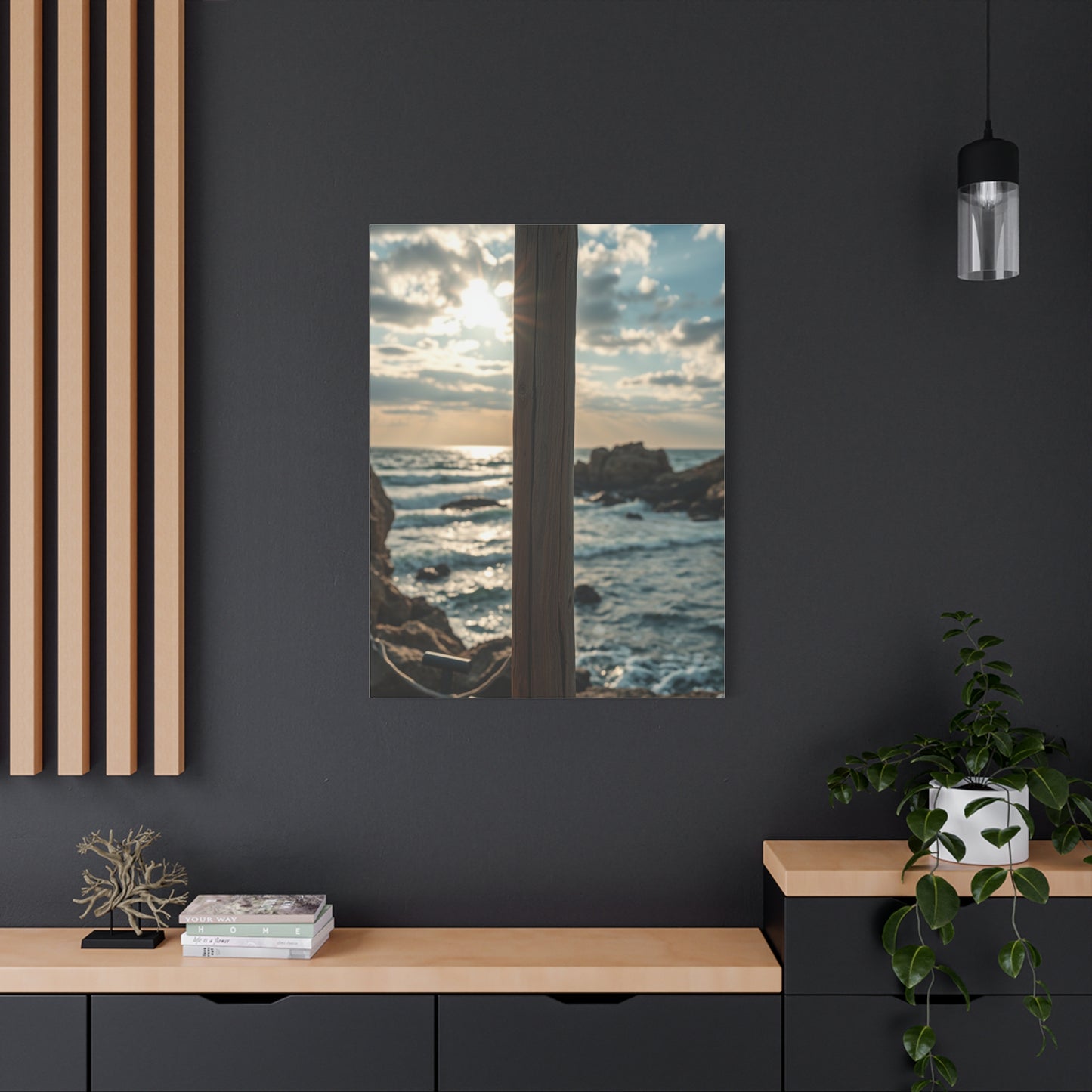 Wave Crest Elegance Wall Art & Canvas Print