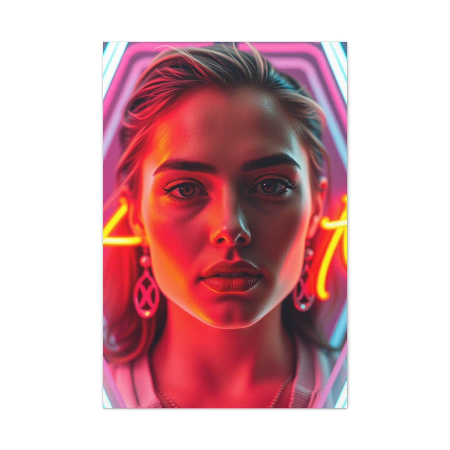 Vibrant Nocturne Masterpiece Wall Art & Canvas Print