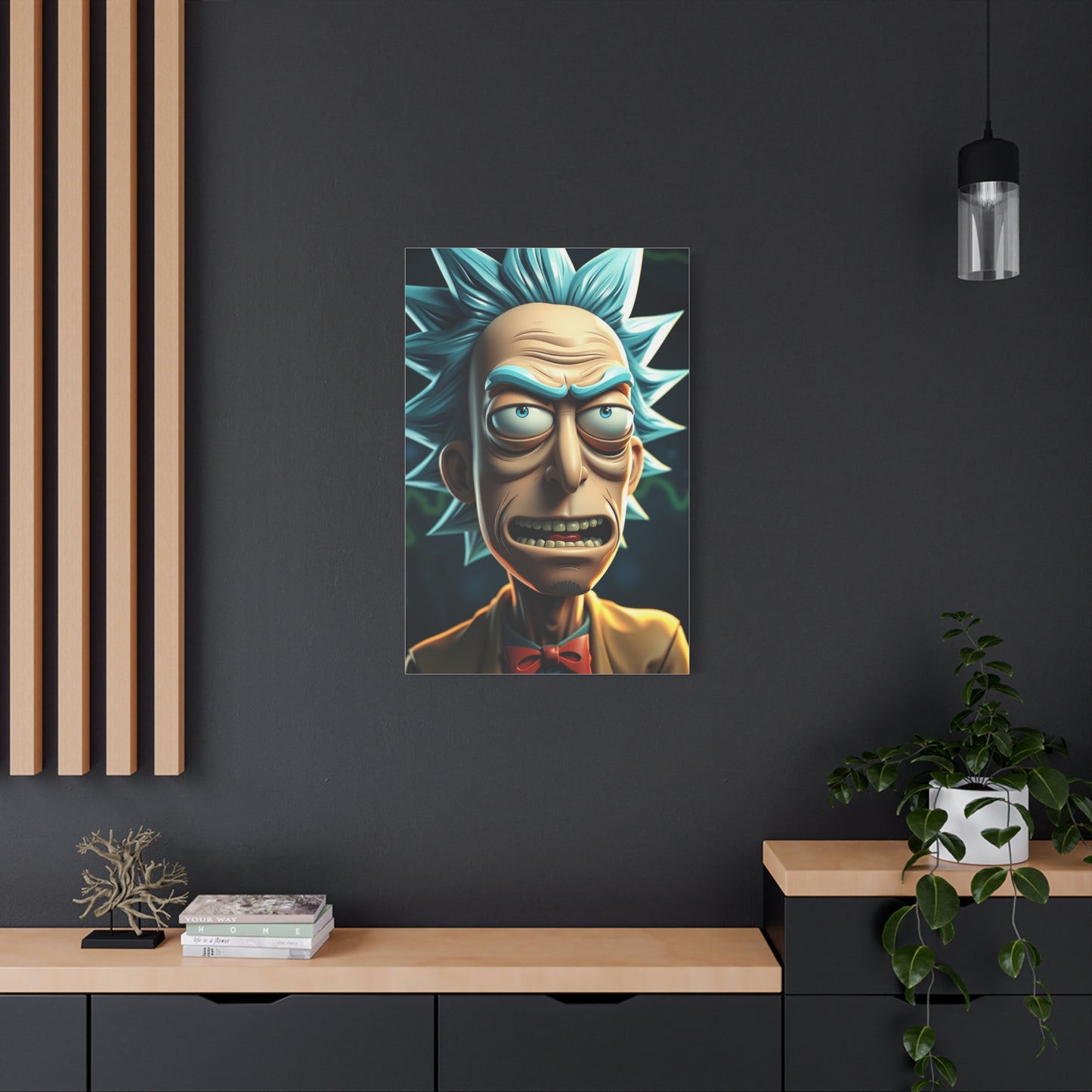 Interdimensional Elegance Panel wall art & canvas print