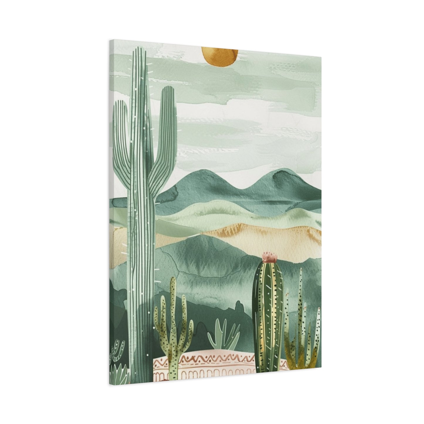 Desert Scenery Painting Wall Art & Canvas Prints