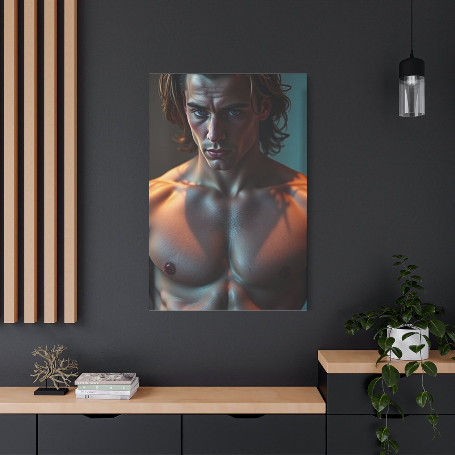 Viridian Essence Portraiture wall art & canvas print