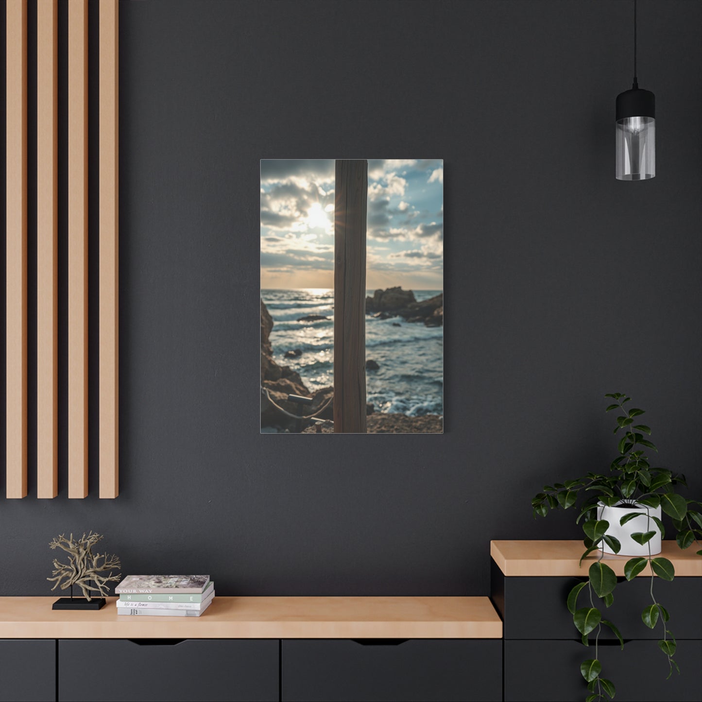 Wave Crest Elegance Wall Art & Canvas Print