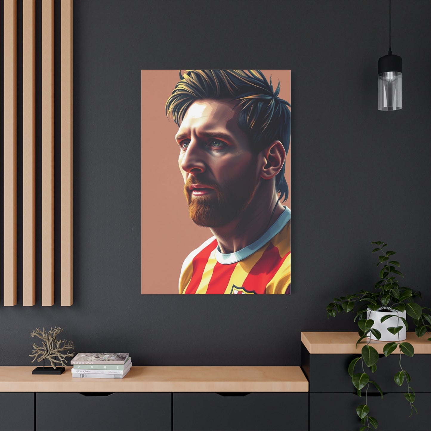 Lionel Messi: Canvas of Brilliance Wall Art & Canvas Print