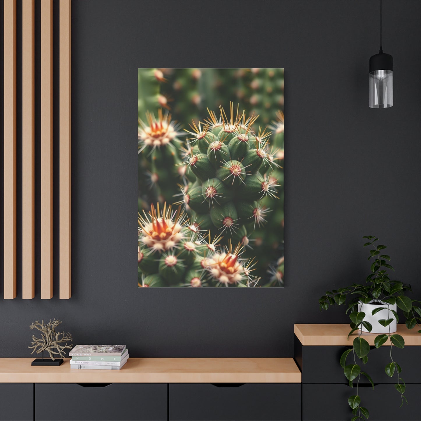 Succulent Essence Canvas Wall Art & Canvas Print