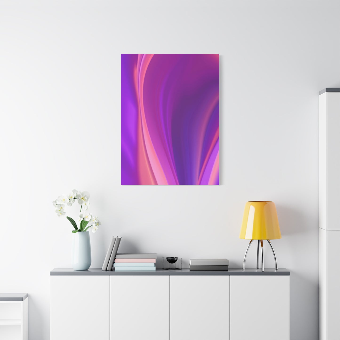 Violet Enigma Masterpiece wall art & canvas print
