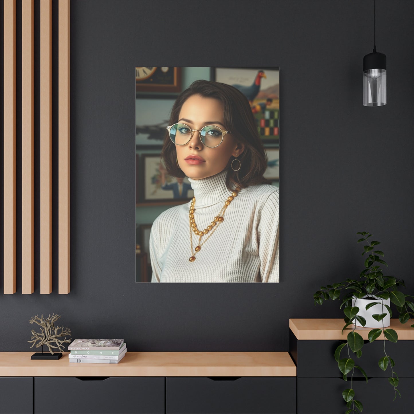 Timeless Eclectic Tapestry Wall Art & Canvas Print