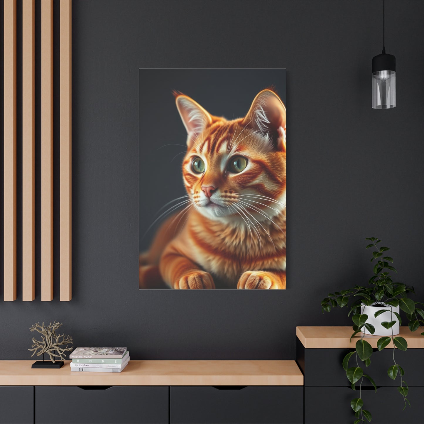 Supreme Orange Cat Art Collection Wall Art & Canvas Print