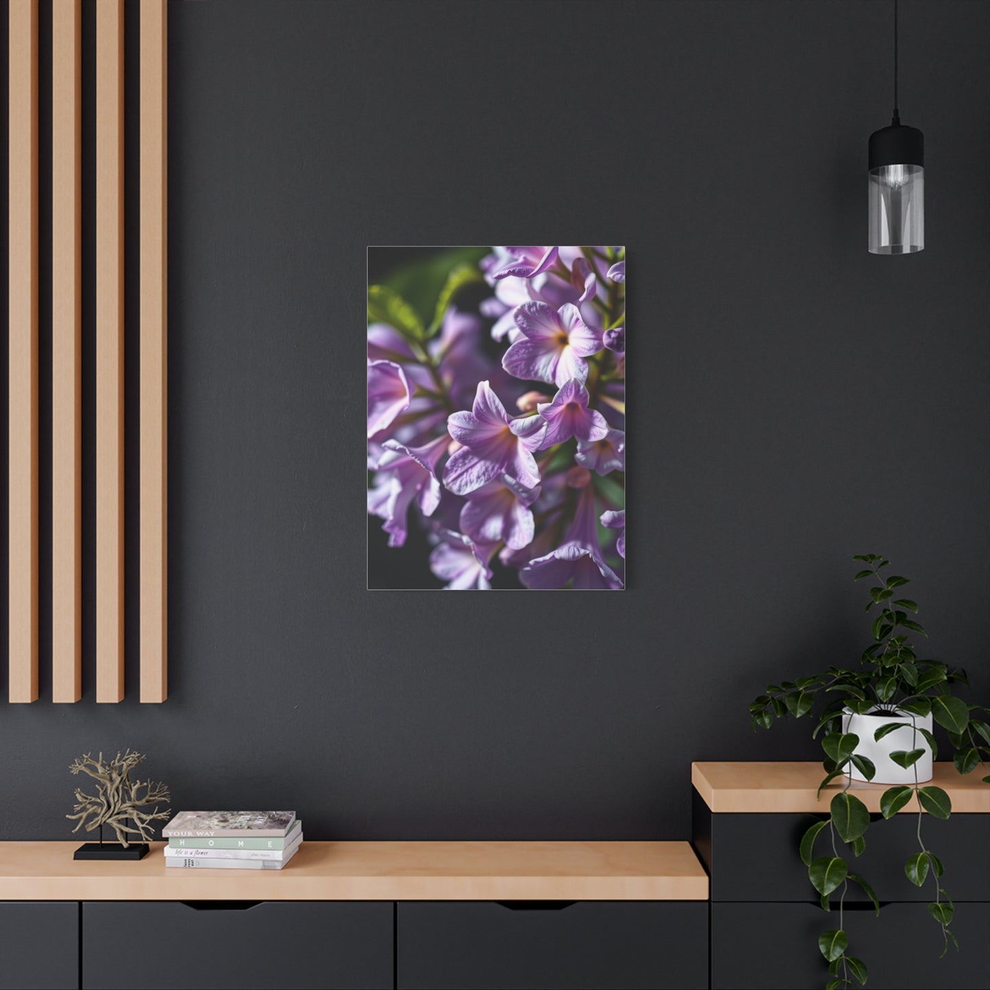 Vision Lilac Flower Art Art Wall Art & Canvas Print