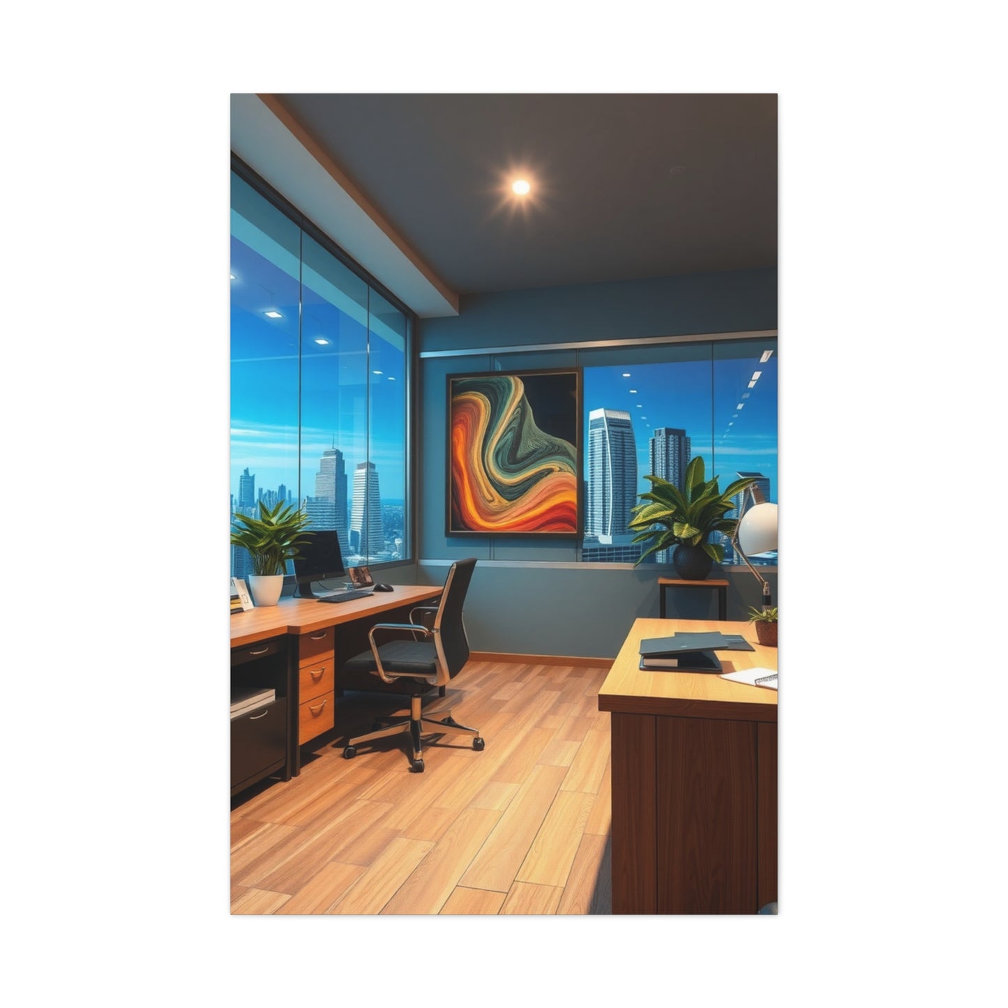 Executive Elegance Canvas Wall Art & Canvas Print