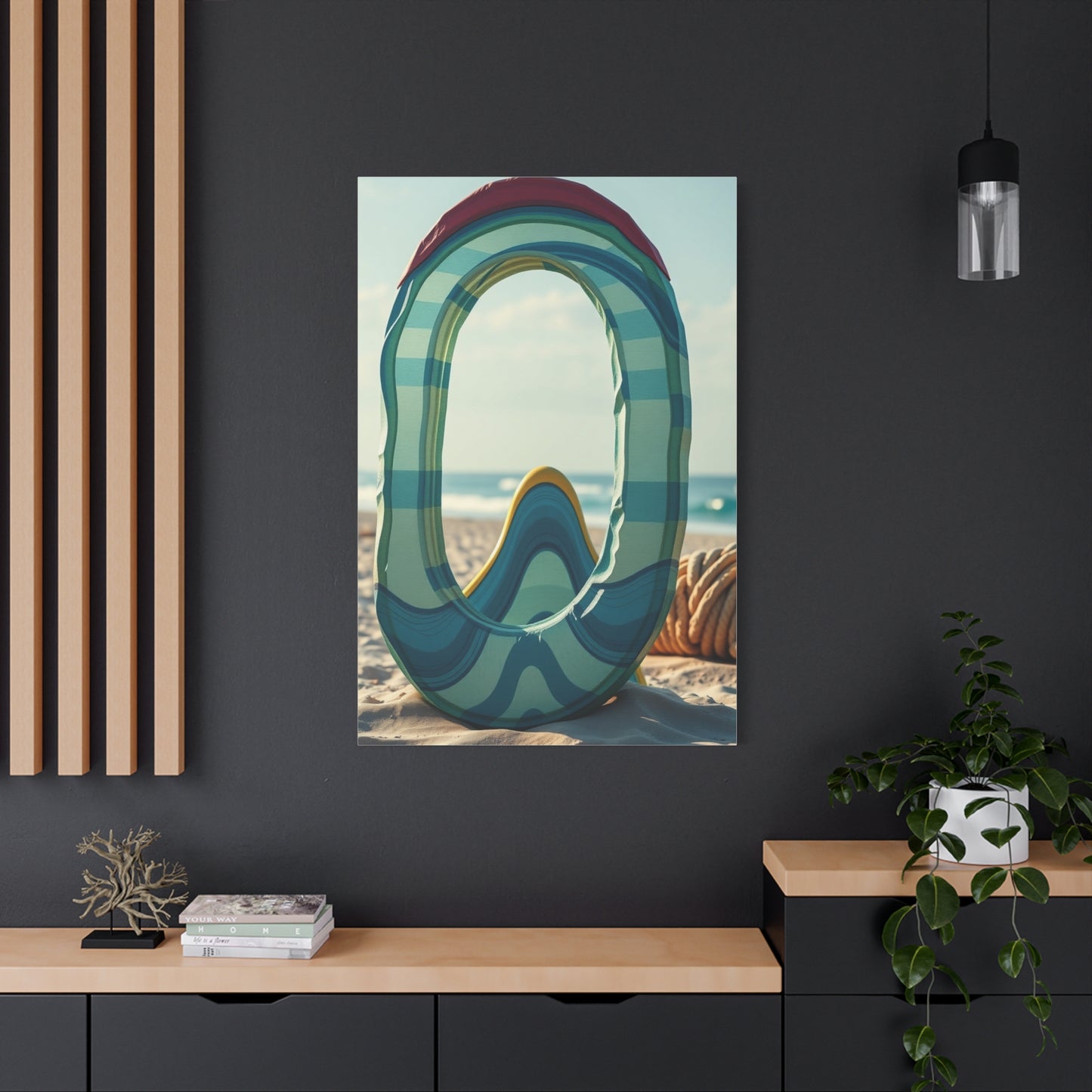 Tidal Symphony Art Wall Art & Canvas Print