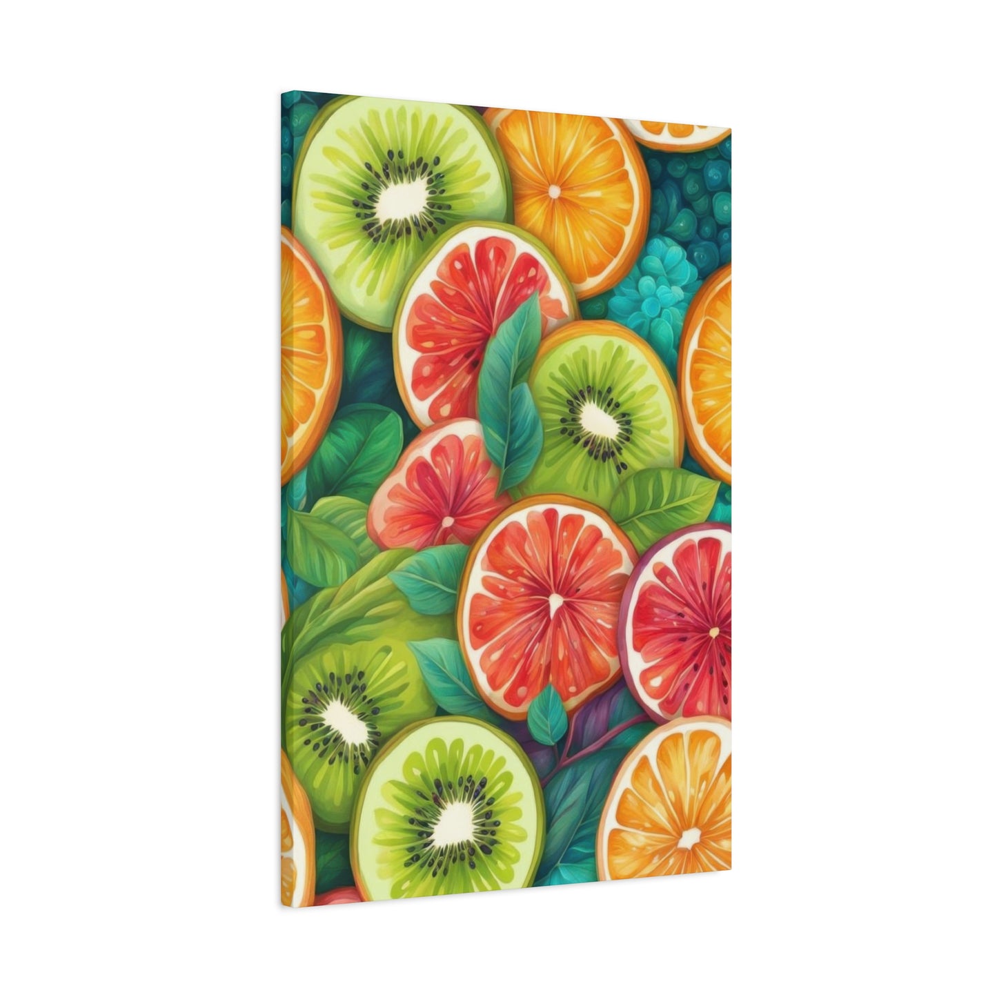 Fruit Half Face Wall Art & Canvas Prints