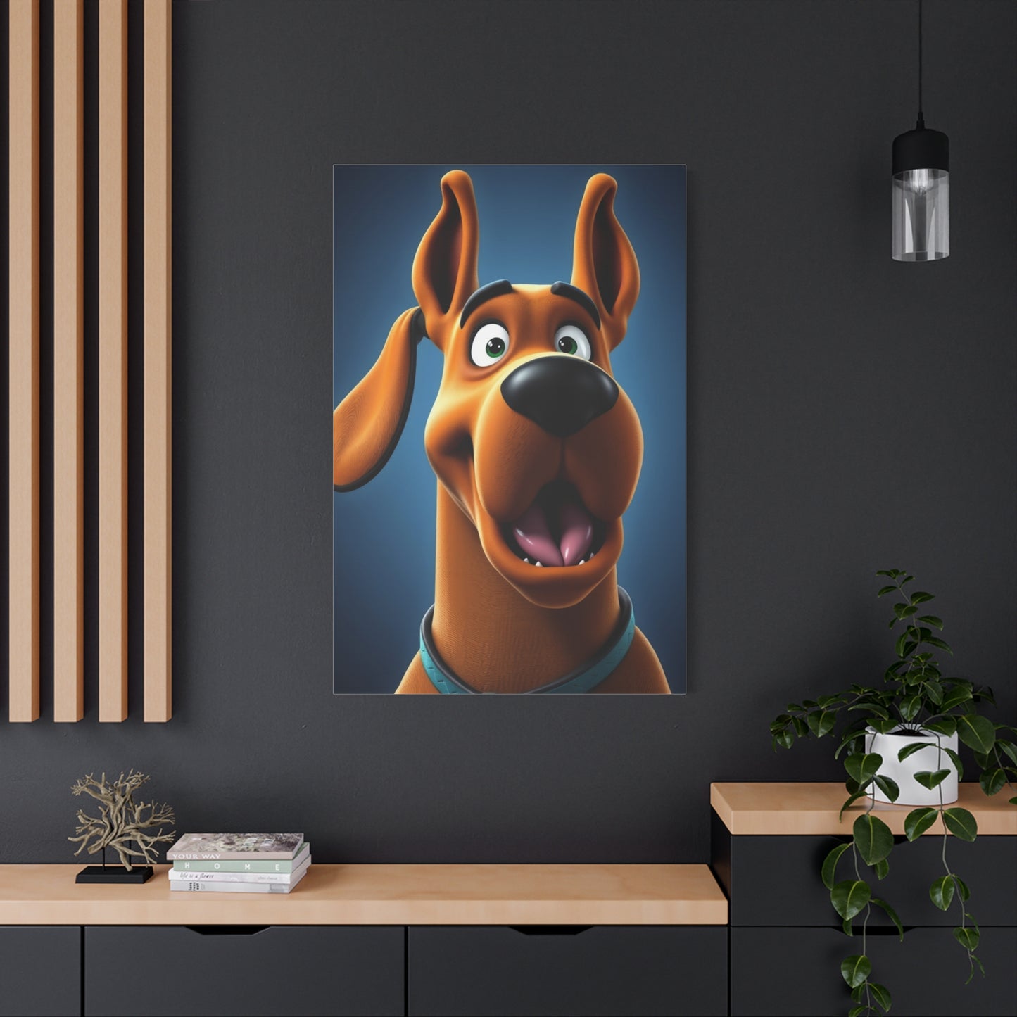 Supreme Scooby-Doo (TV Series) Characters Art Collection Wall Art & Canvas Print