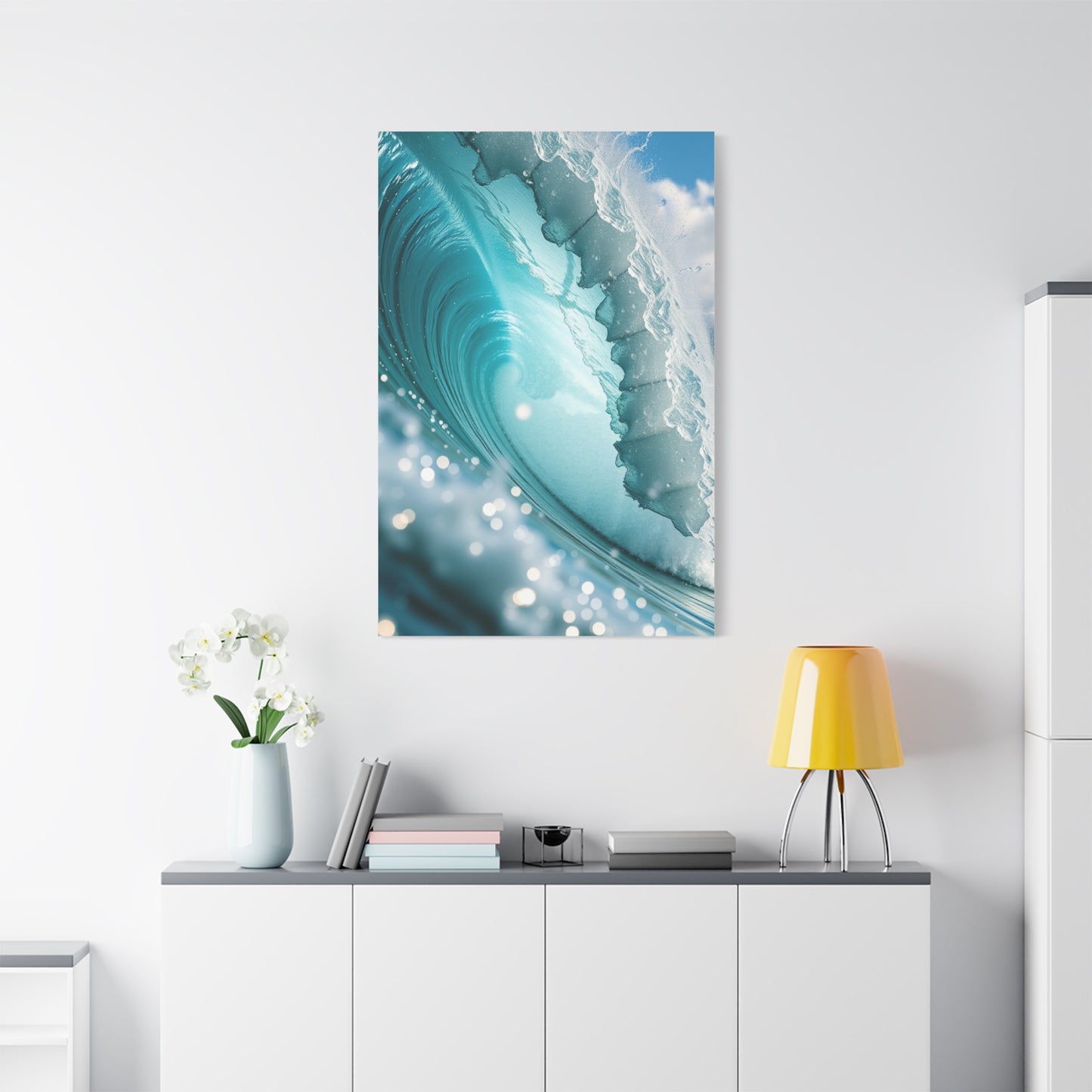 Wave Aesthetic Masterwork Wall Art & Canvas Print