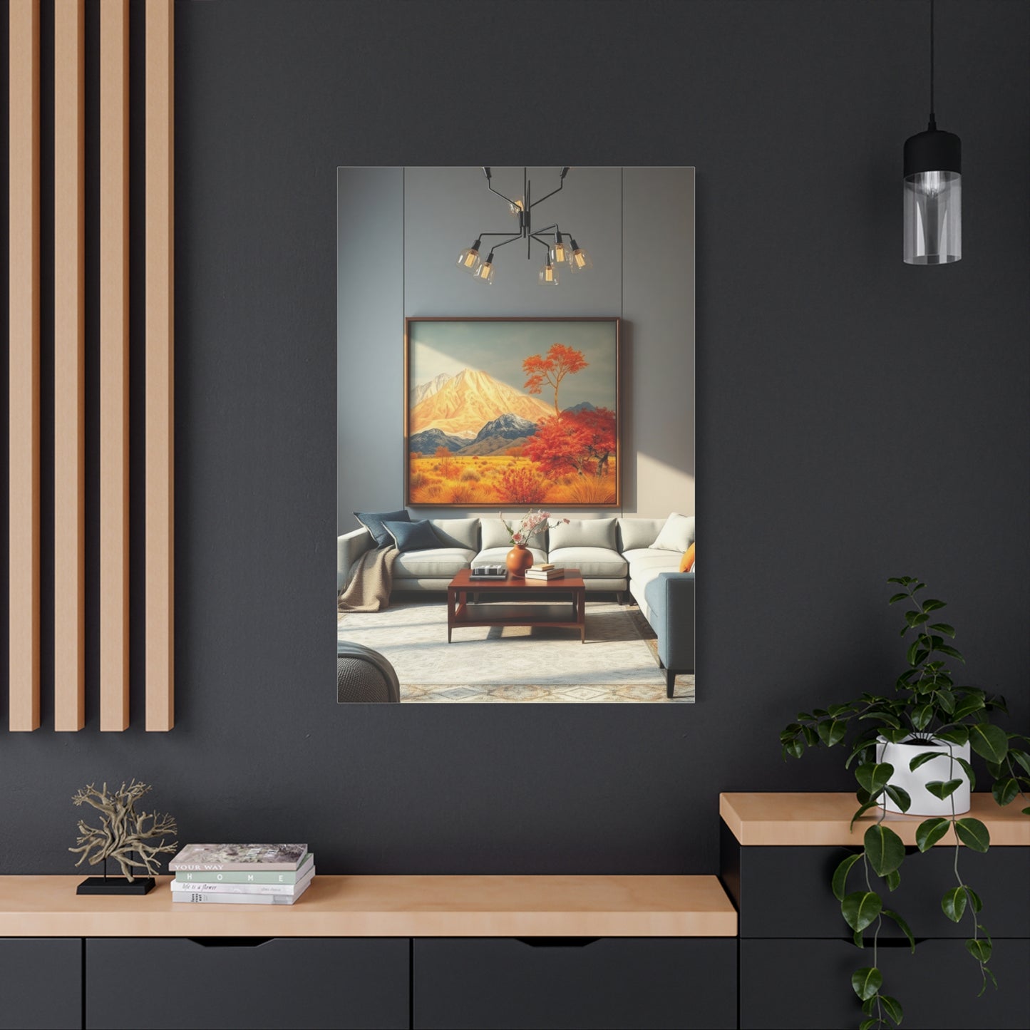 Sophisticated Chamber Canvas Wall Art & Canvas Print