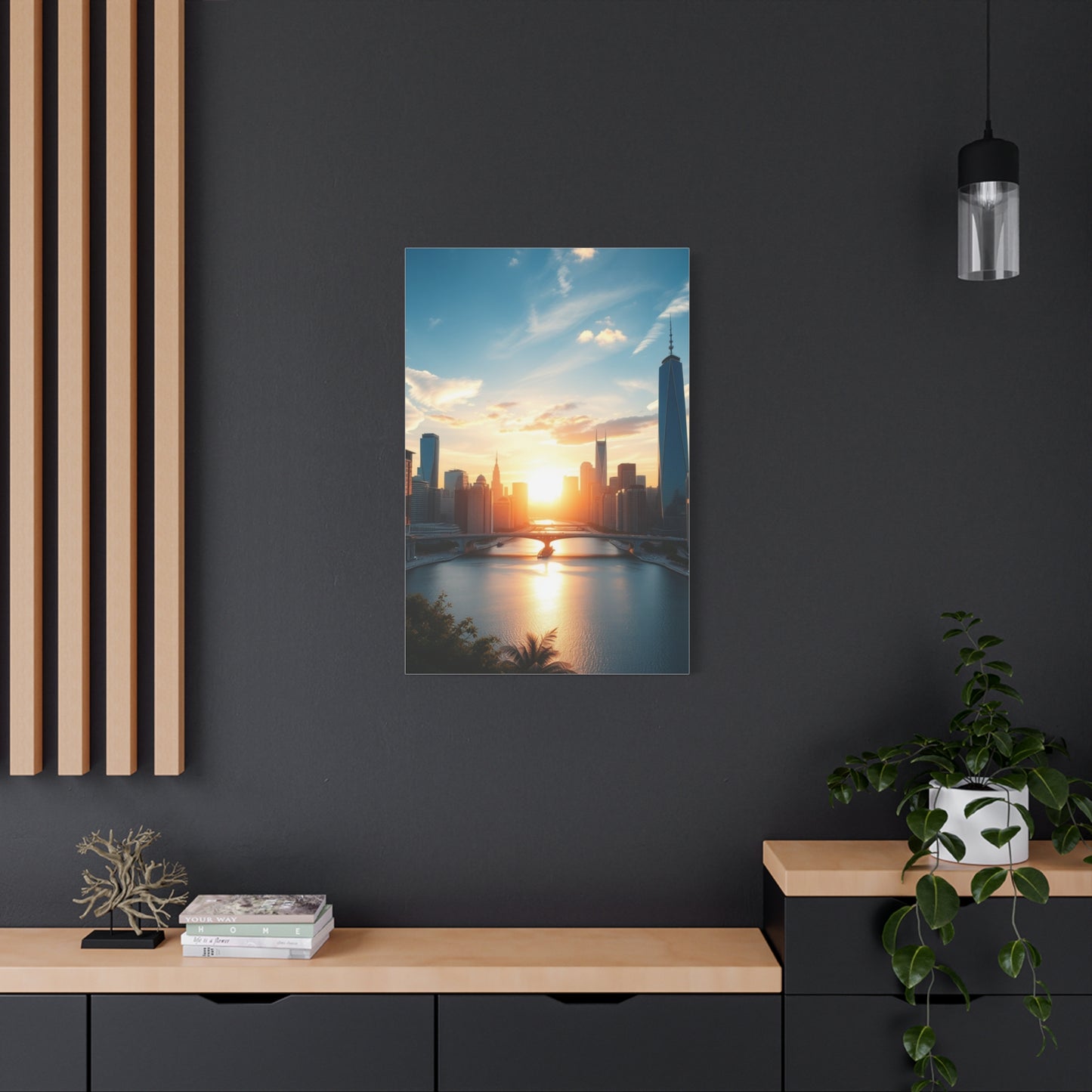 Skyline Grandeur Canvas Wall Art & Canvas Print