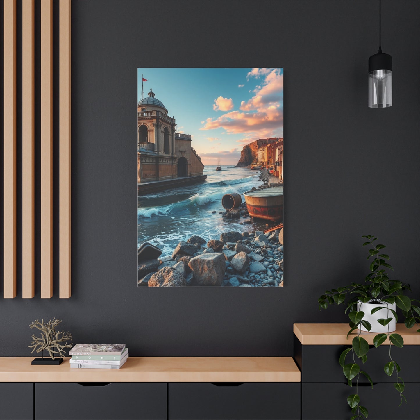 Oceanic Elegance Canvas Wall Art & Canvas Print
