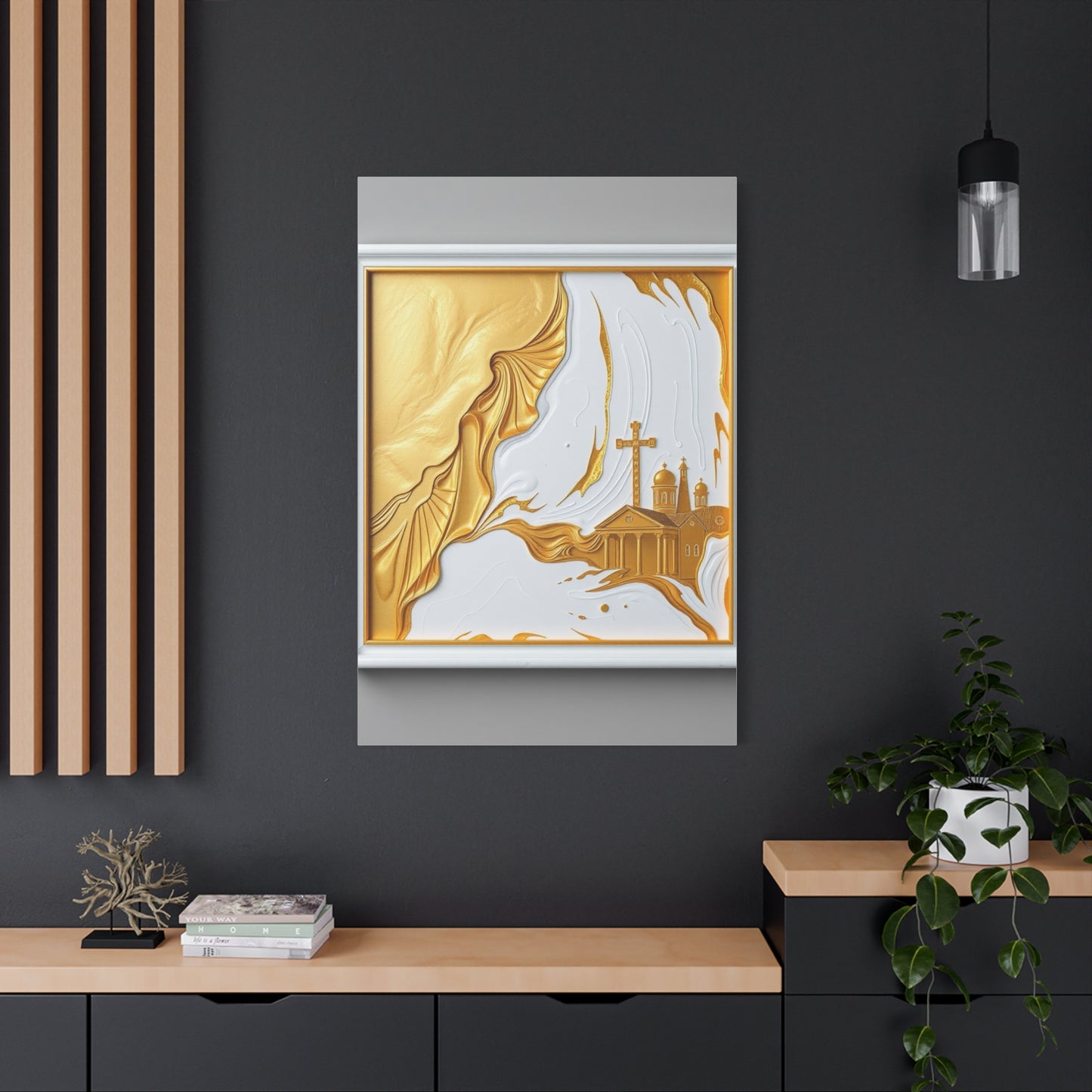 Regal Blanc Brilliance wall art & canvas print