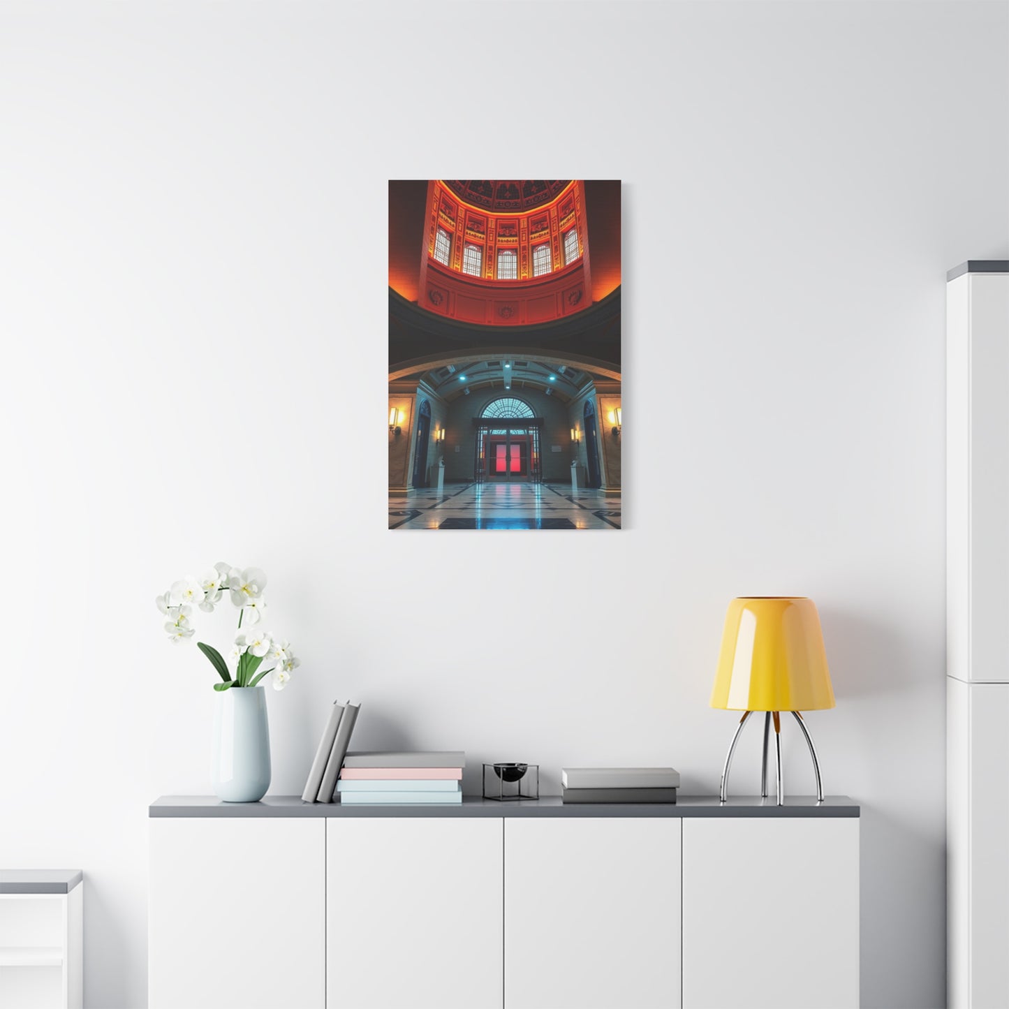 Sculptural Skyline Masterpiece Wall Art & Canvas Print