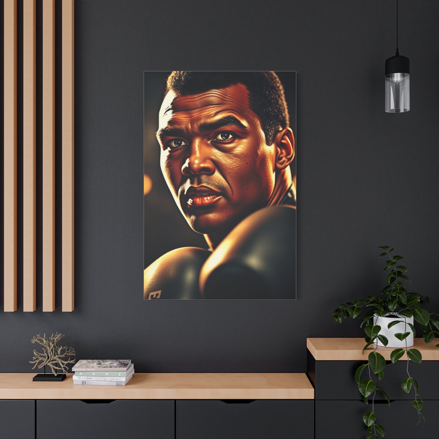 Muhammad Ali Art Luxury Canvas Wall Art & Canvas Print
