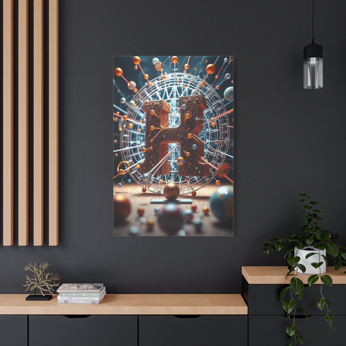 Elite Mathematics Art Vision Wall Art & Canvas Print