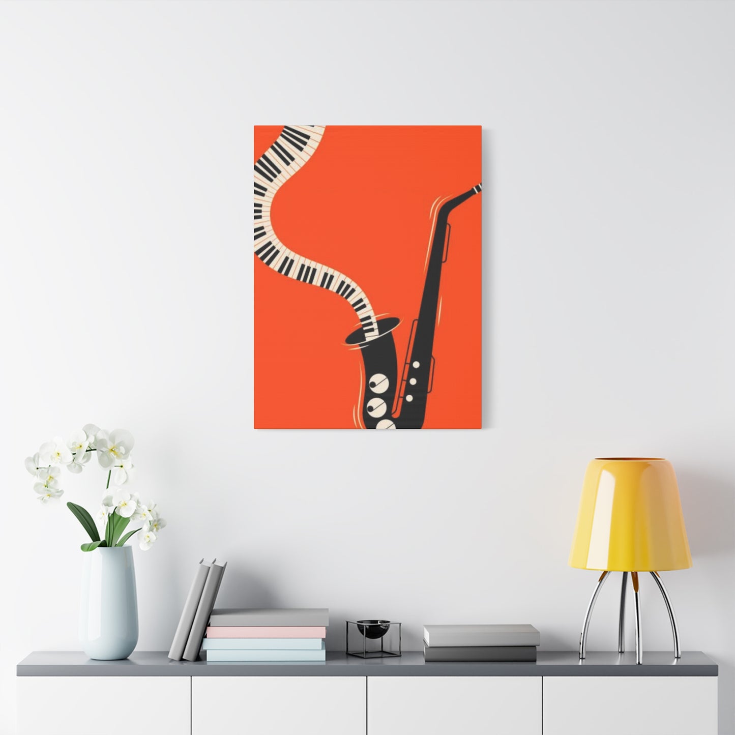 Jazz Music Instrument Wall Art & Canvas Prints