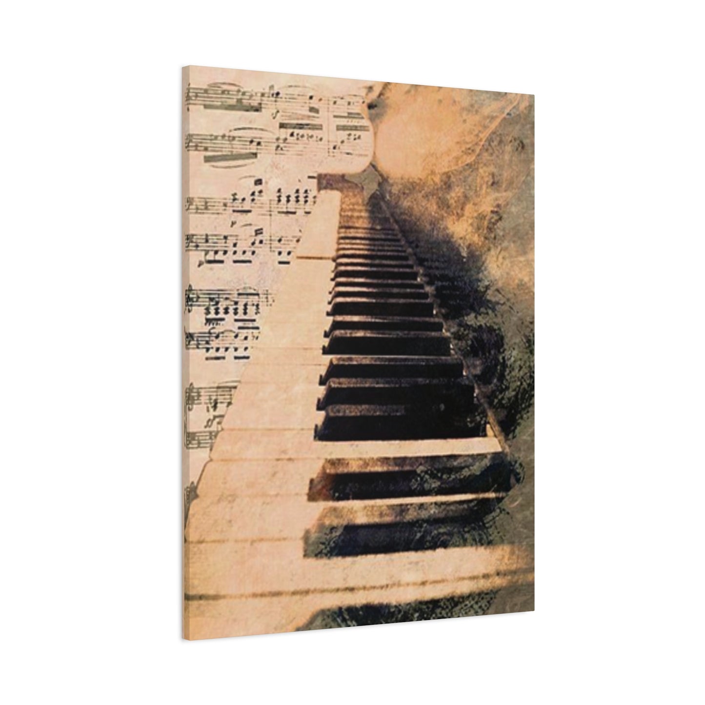 Piano Keys Painting Wall Art & Canvas Prints