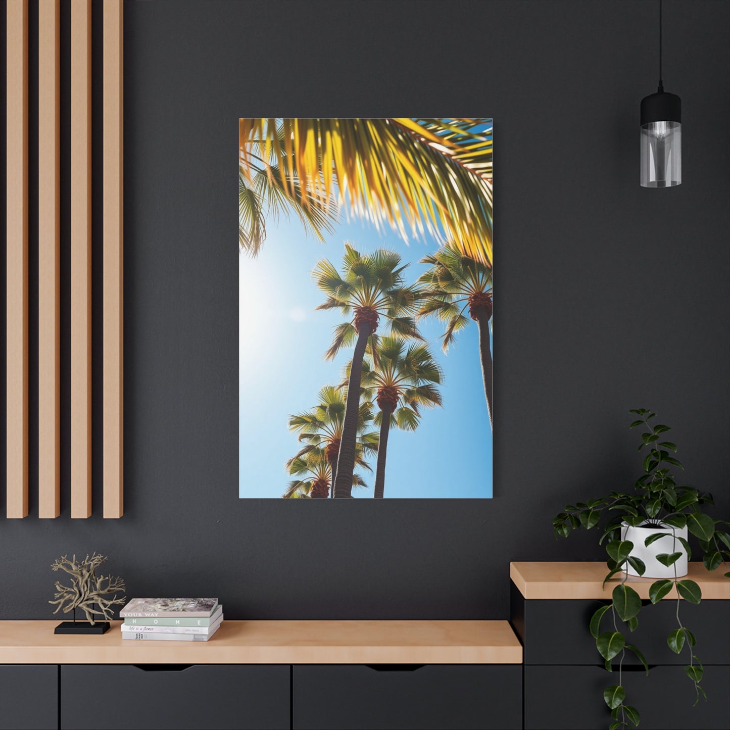 Palms of Paradise Canvas Wall Art & Canvas Print