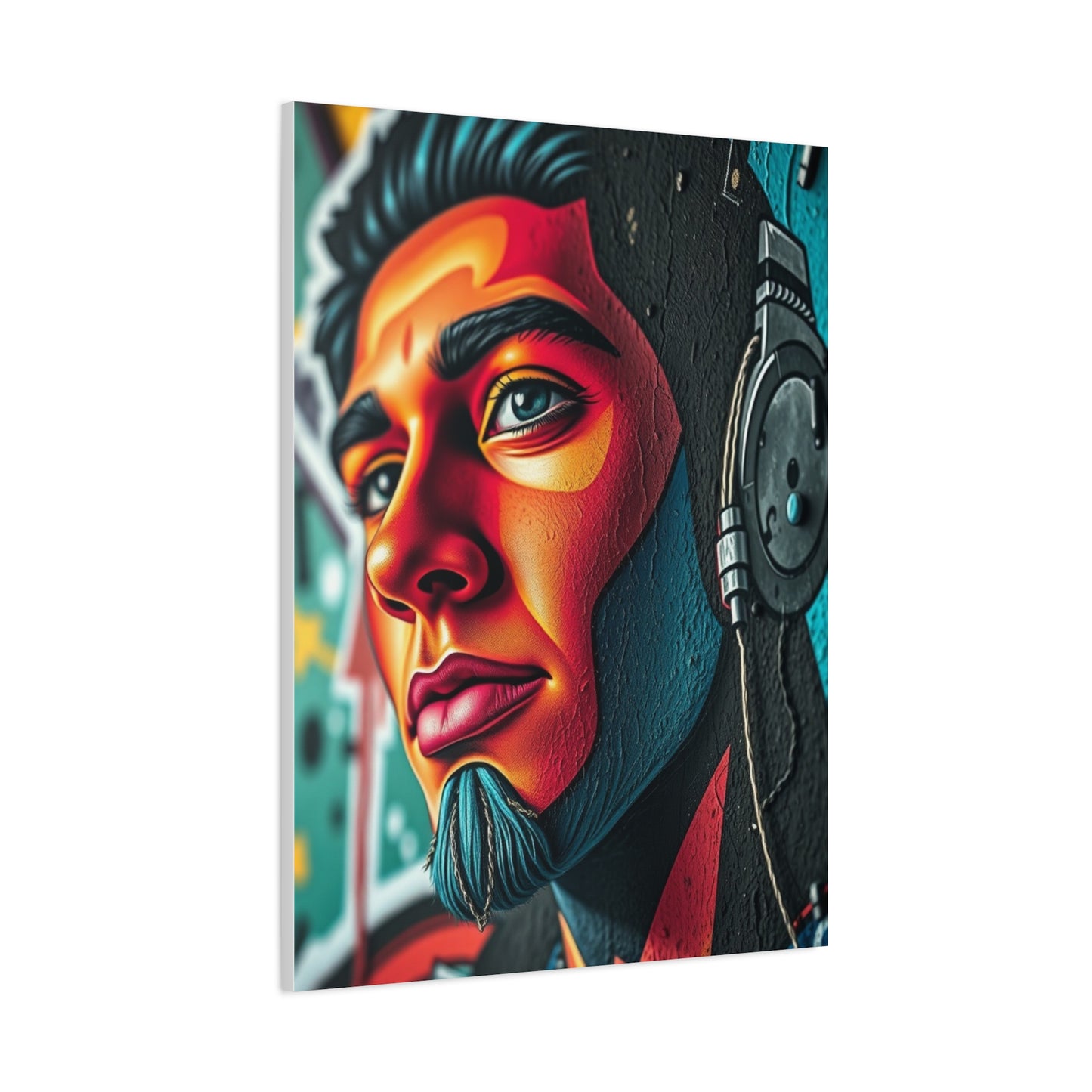 Vivid Metropolis Mural Wall Art & Canvas Print