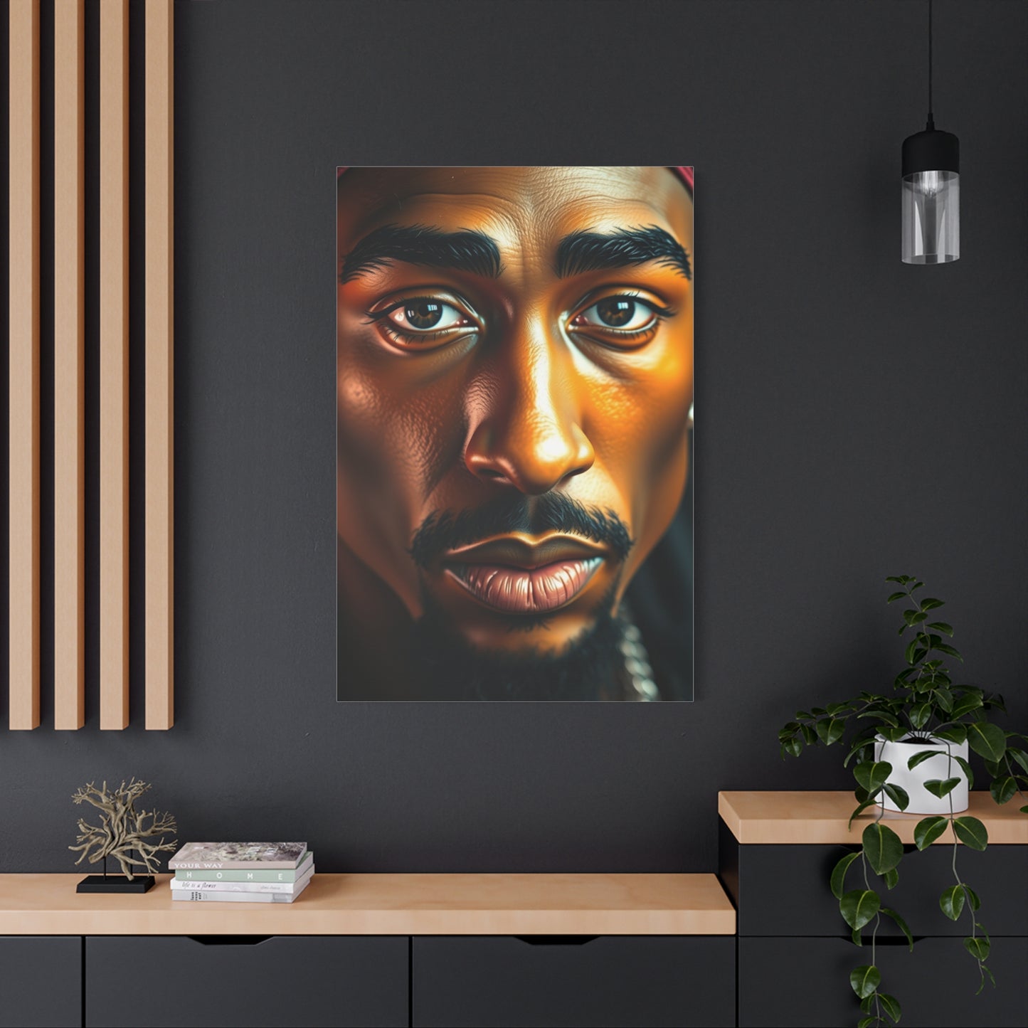 Iconoclastic Bard Portrait Wall Art & Canvas Print