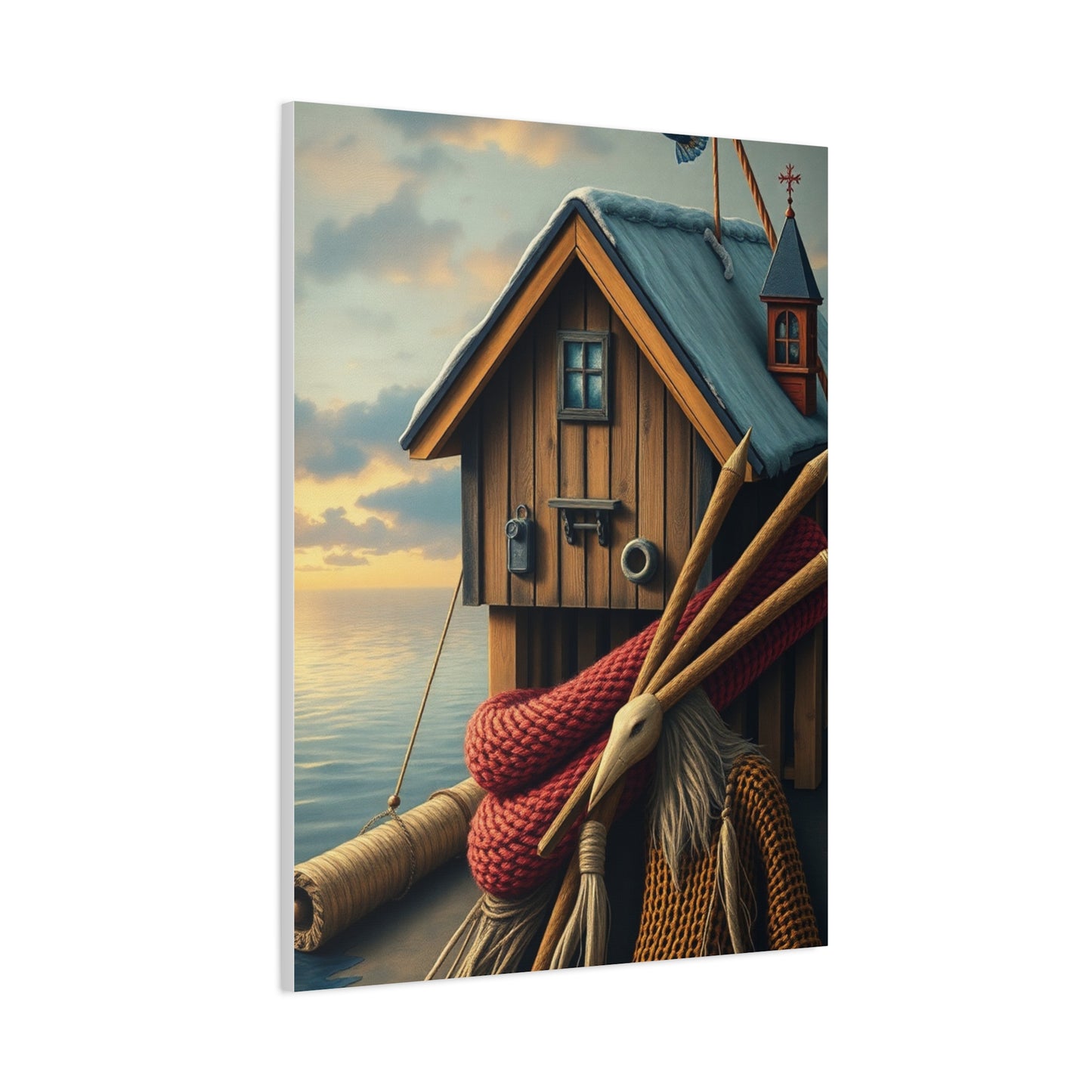 Fjord Serenity Masterpiece Wall Art & Canvas Print