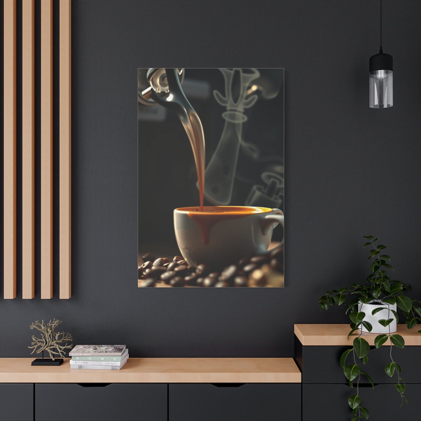 Brewed Aesthetics Canvas Wall Art & Canvas Print