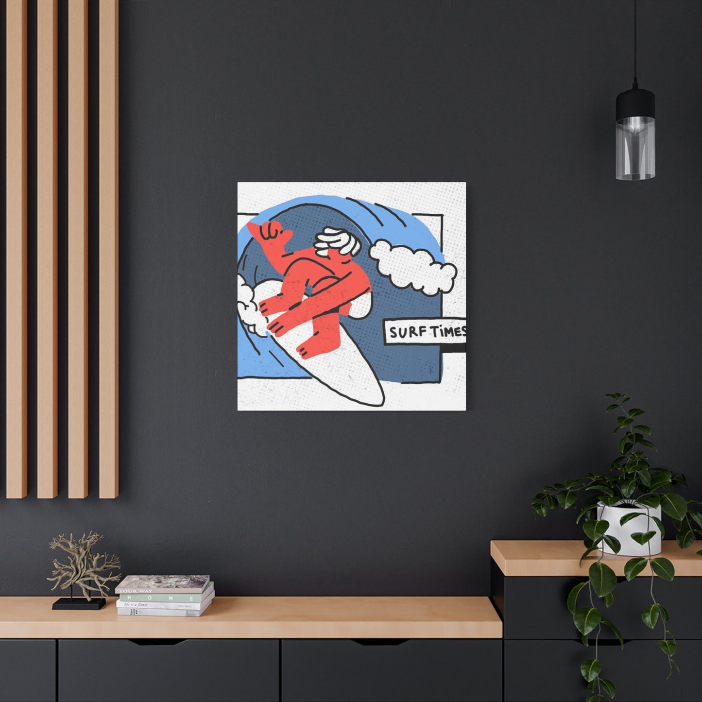 Surf Time Poster Wall Art & Canvas Prints