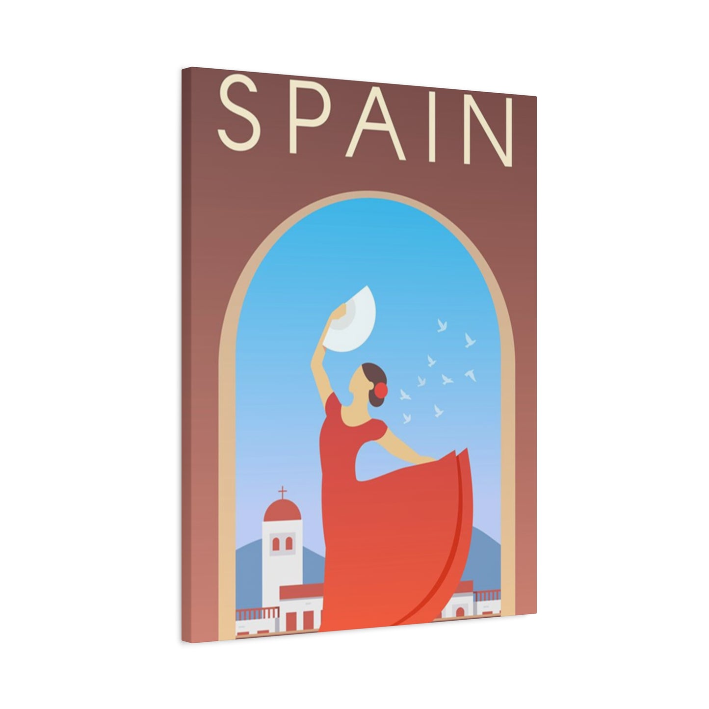 Abstract Spain Traditional Wall Art & Canvas Prints