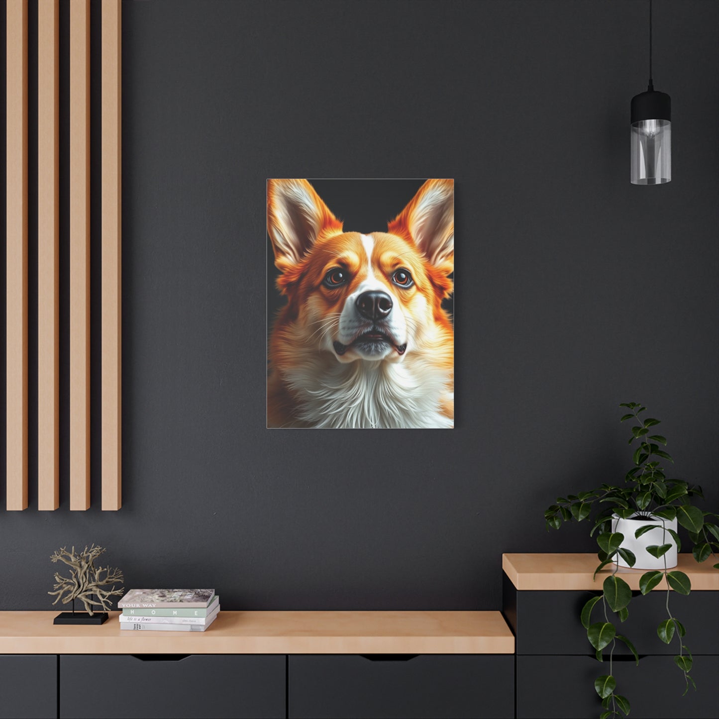 Corgi Dog Art Supreme Gallery Wall Art & Canvas Print