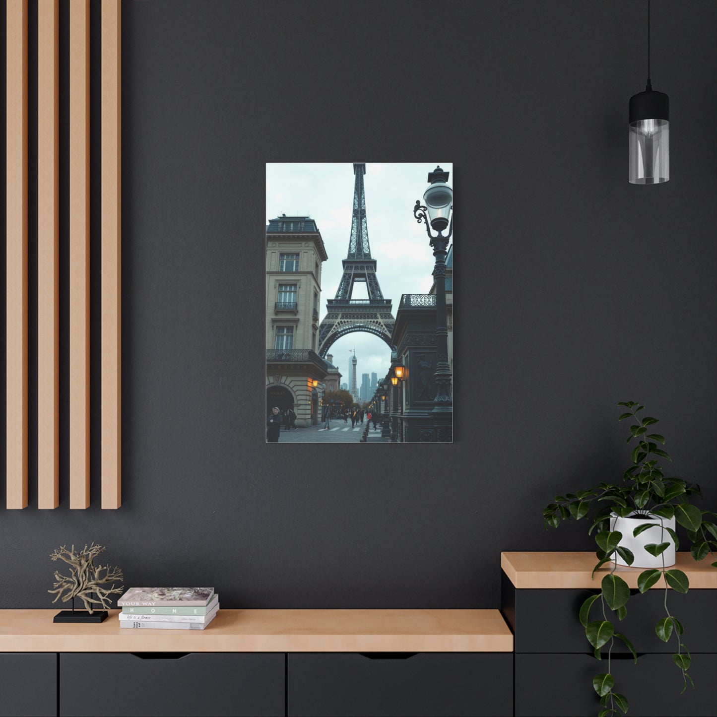 Chic Parisian Elegance Wall Piece