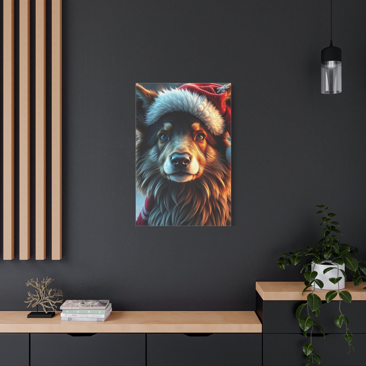 Masterpiece Christmas Animal Art Vision Wall Art & Canvas Print