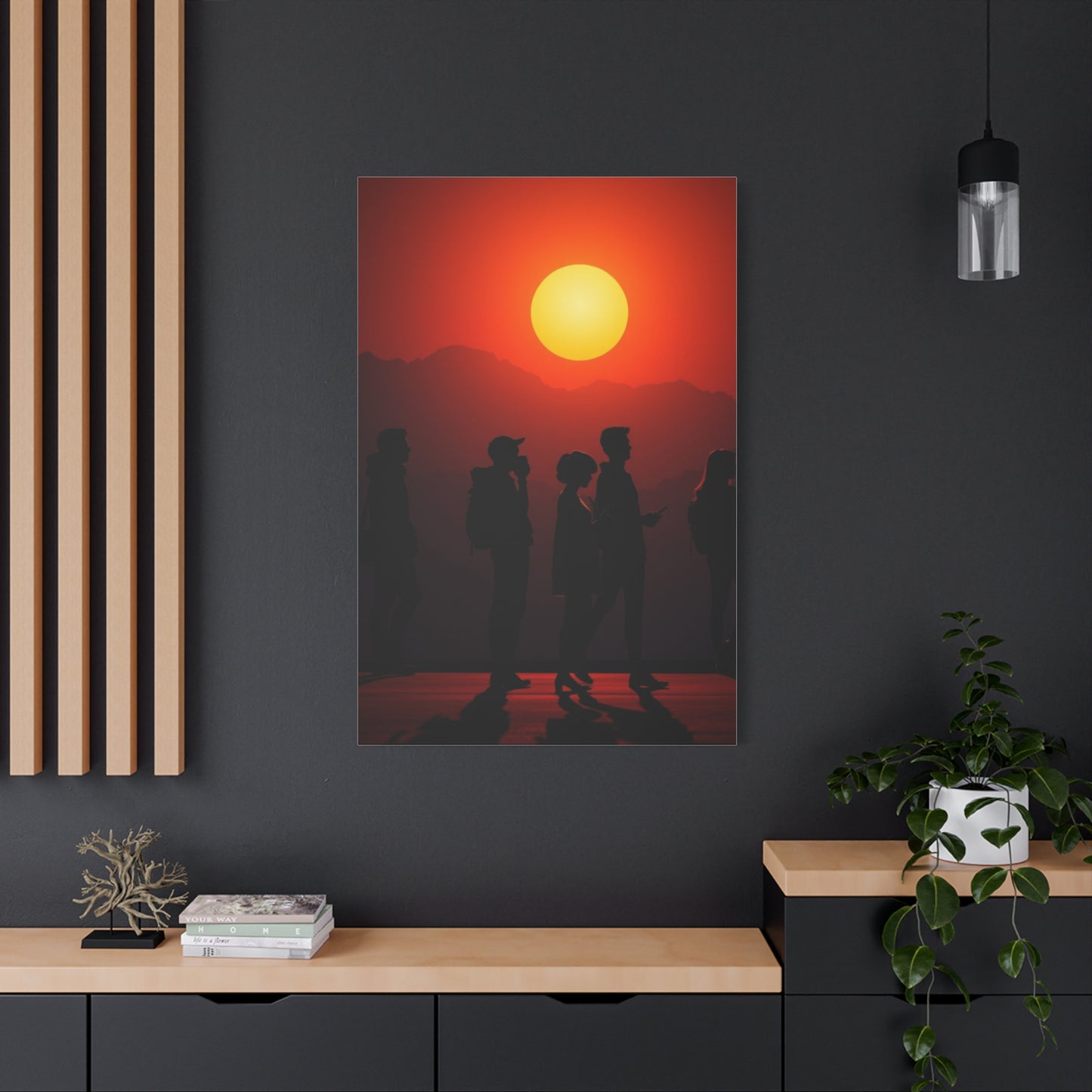 Silhouettes Art Supreme Gallery Wall Art & Canvas Print