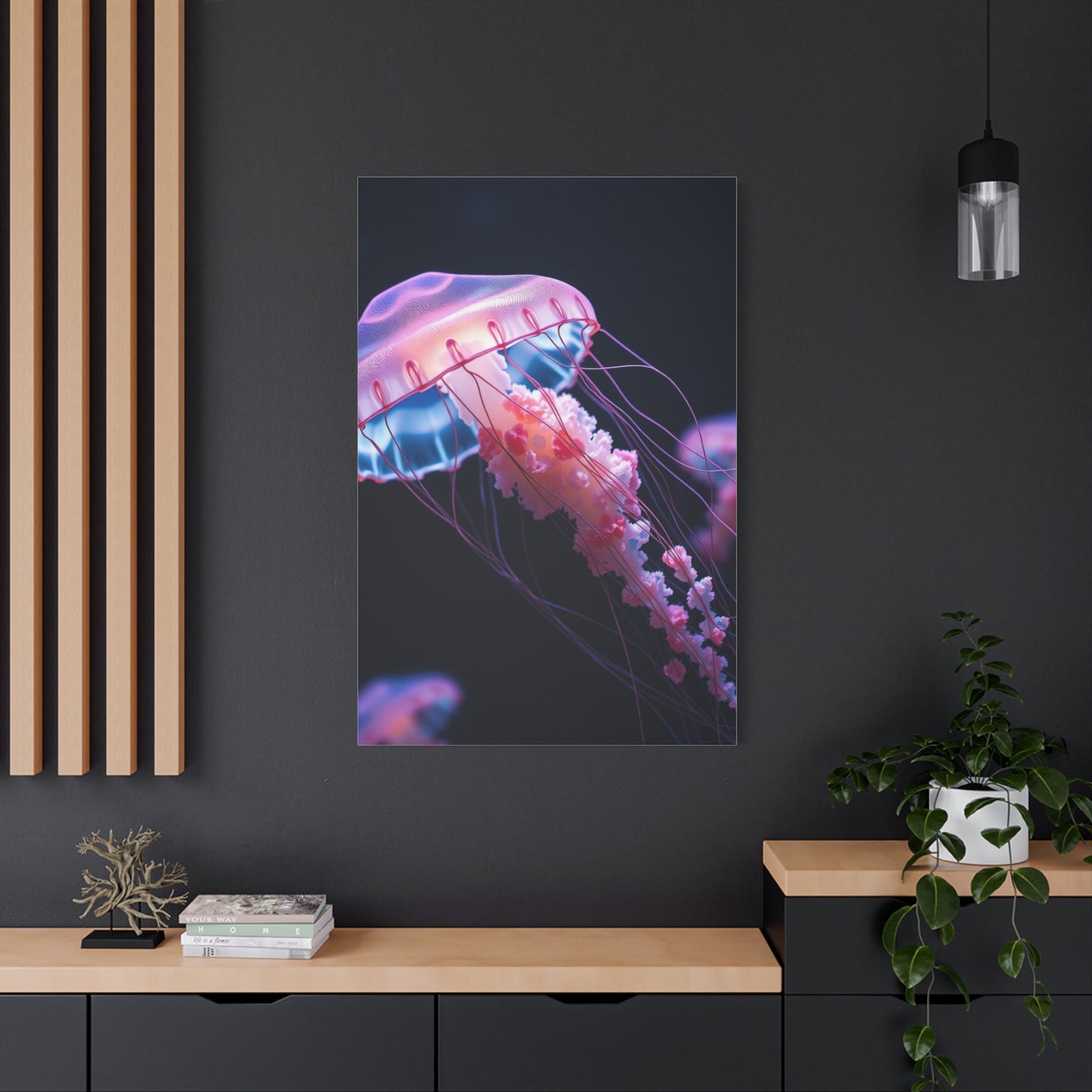 Vision Jellyfish Art Art Wall Art & Canvas Print