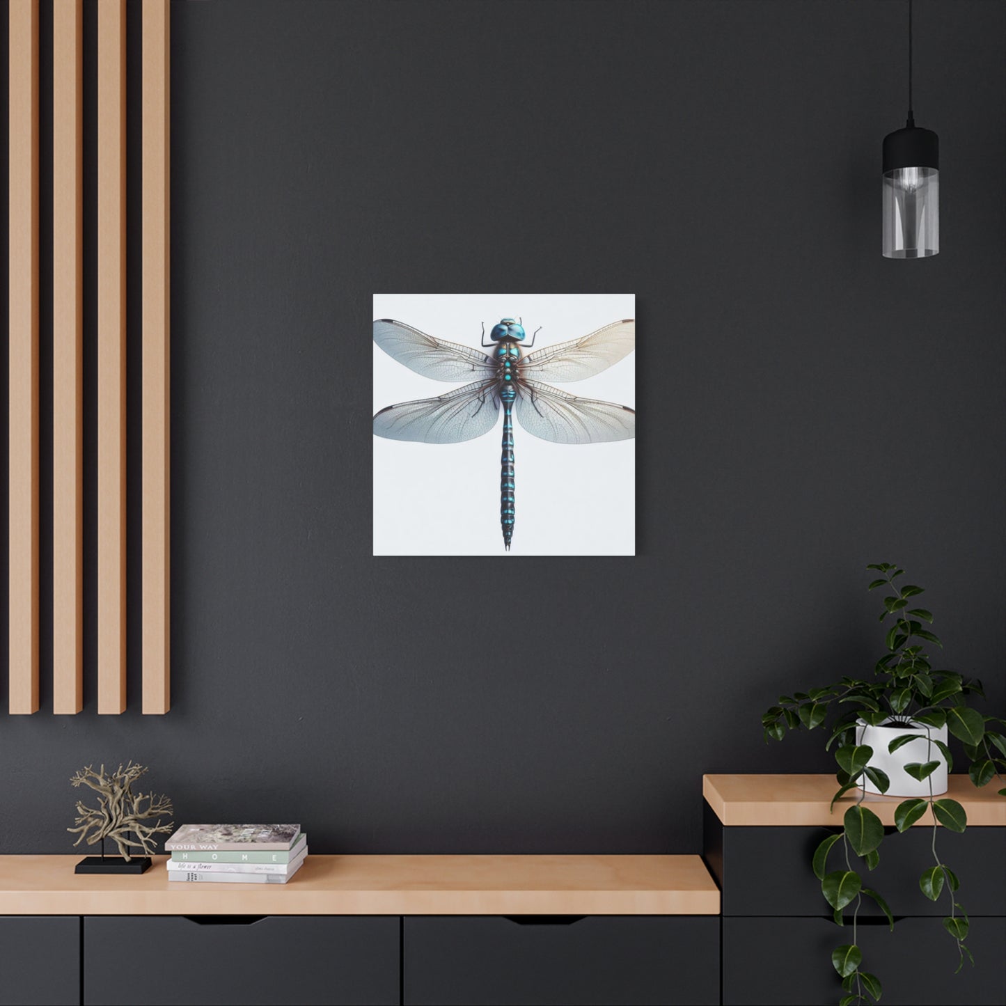 Blue Dragonfly Wall Art & Canvas Prints