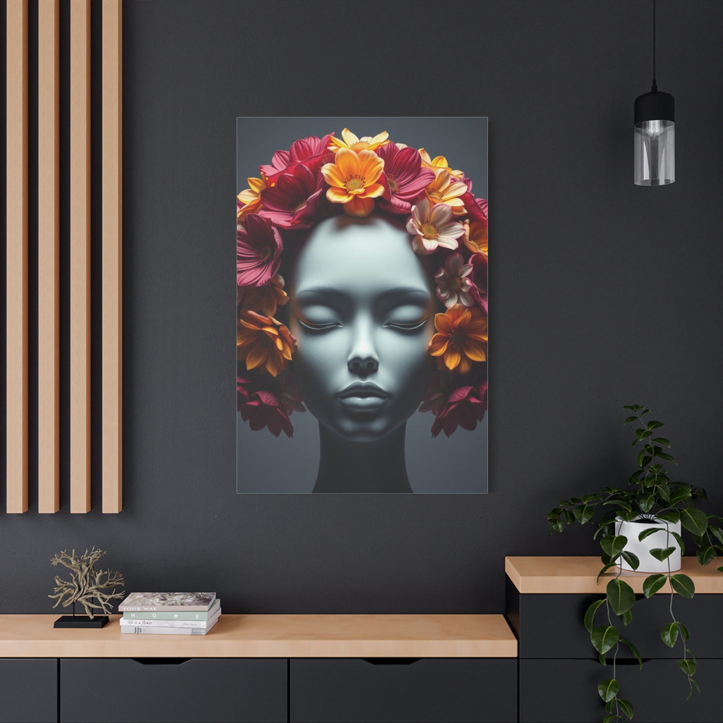 Exquisite Bloom Impression Wall Art & Canvas Print