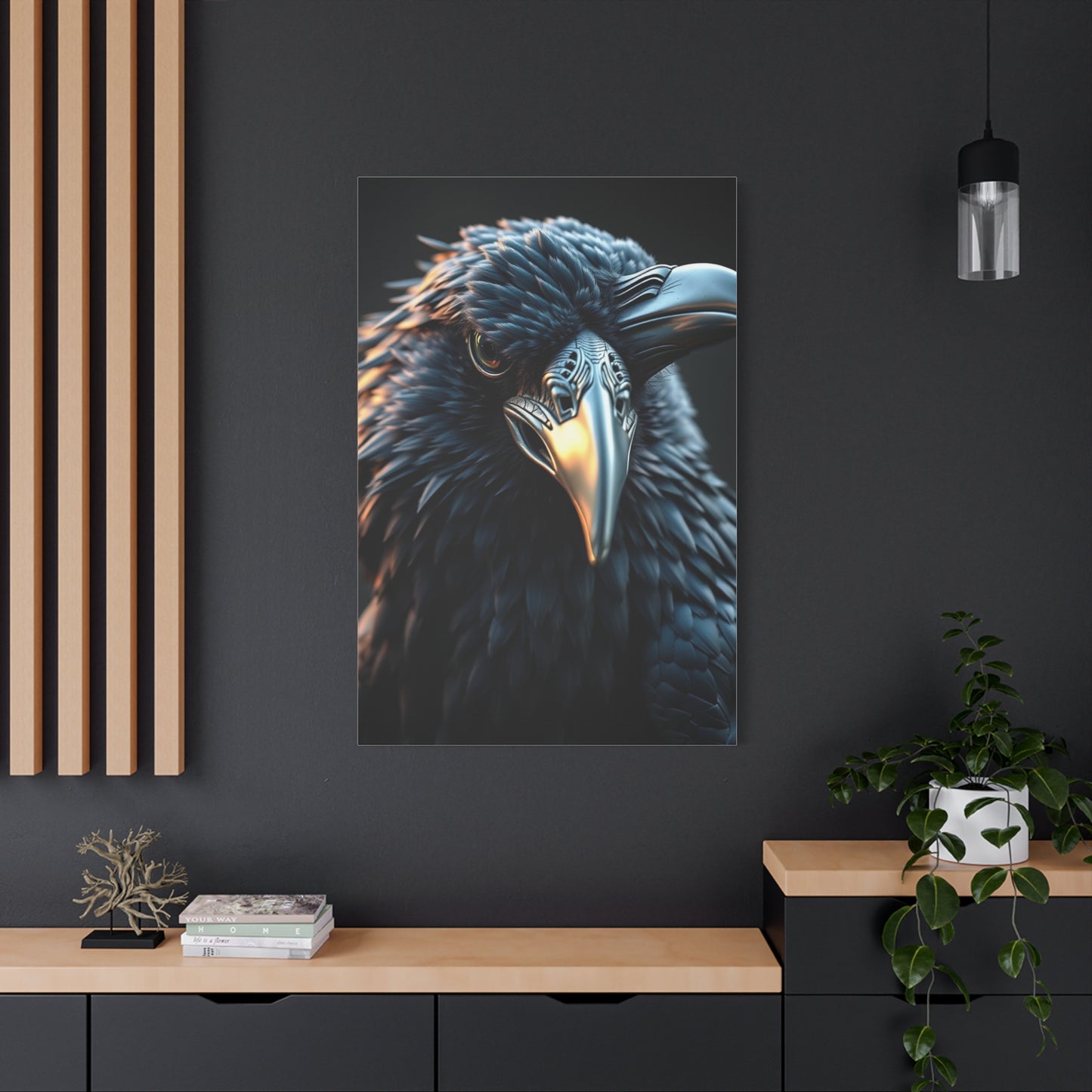 Nocturnal Whisper Tapestry wall art & canvas print