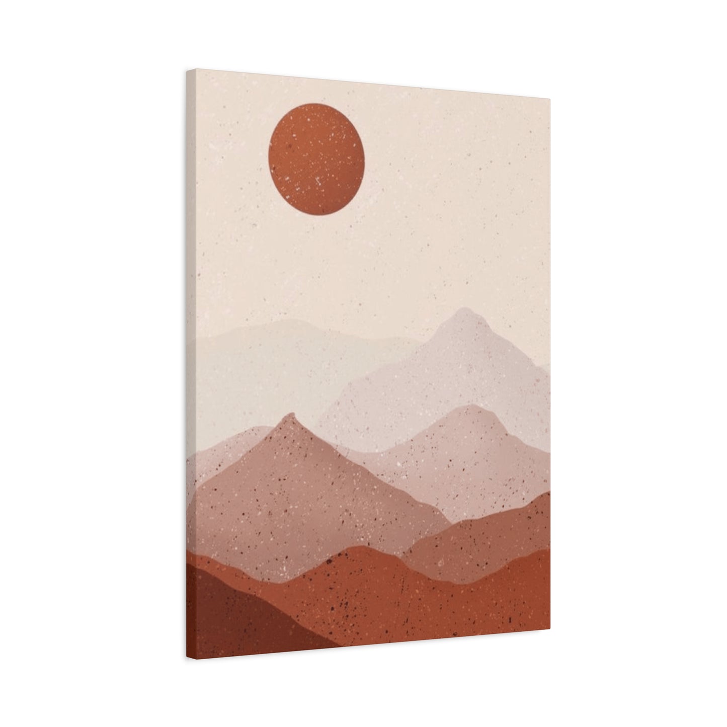 Desert and Sun Painting Wall Art & Canvas Prints
