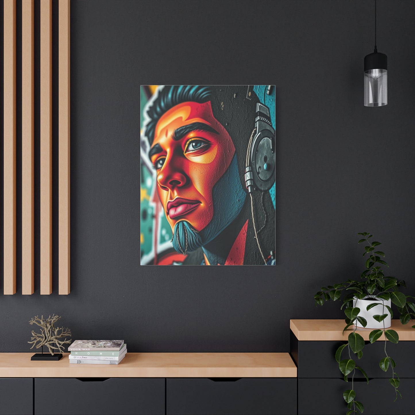 Vivid Metropolis Mural Wall Art & Canvas Print