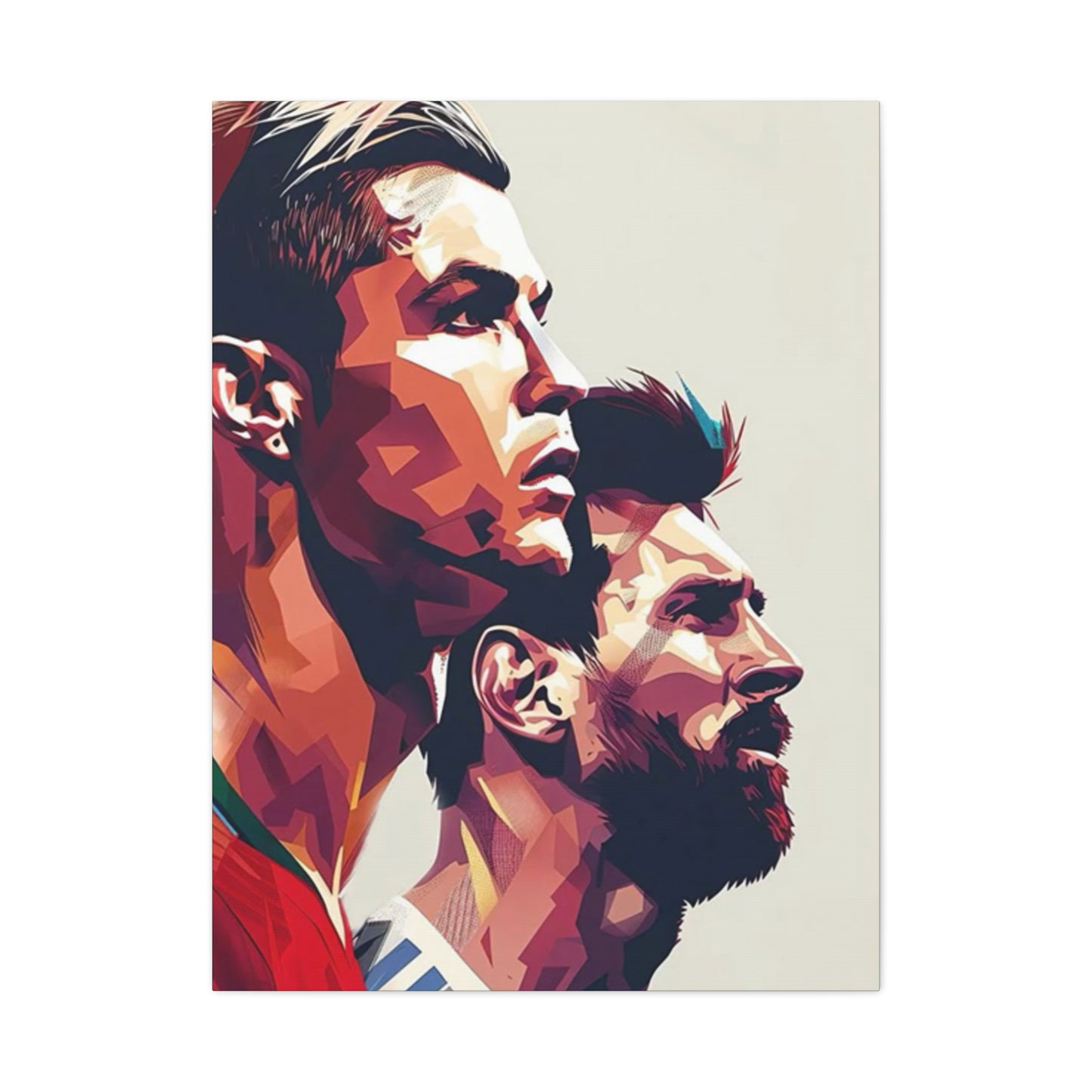 Ronaldo & Messi Poster Wall Art & Canvas Prints