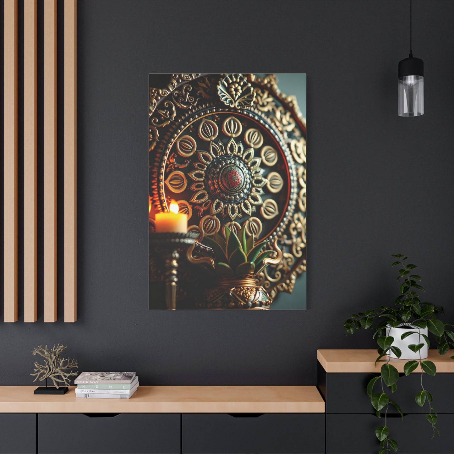 Vision Indian Decor Art Art Wall Art & Canvas Print