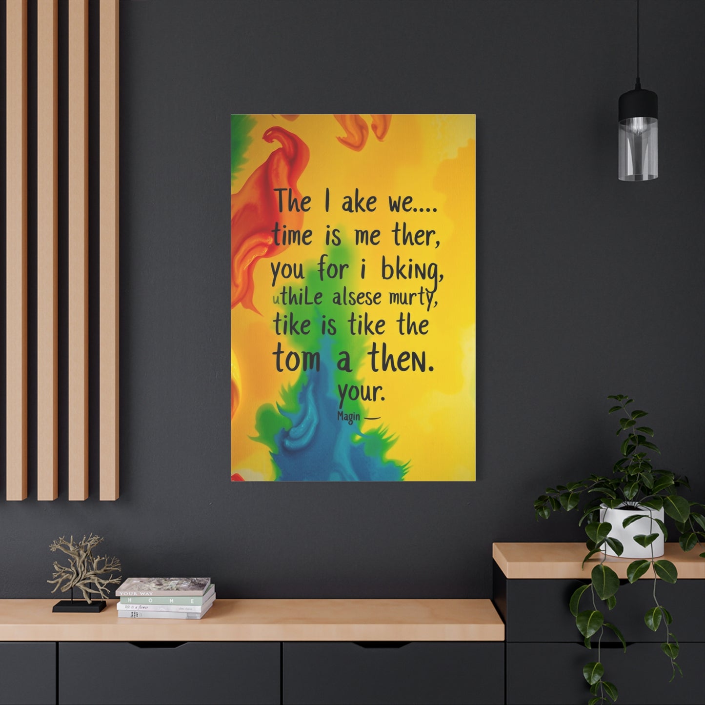 Elite Quotes and Saying Wall Art Vision Wall Art & Canvas Print