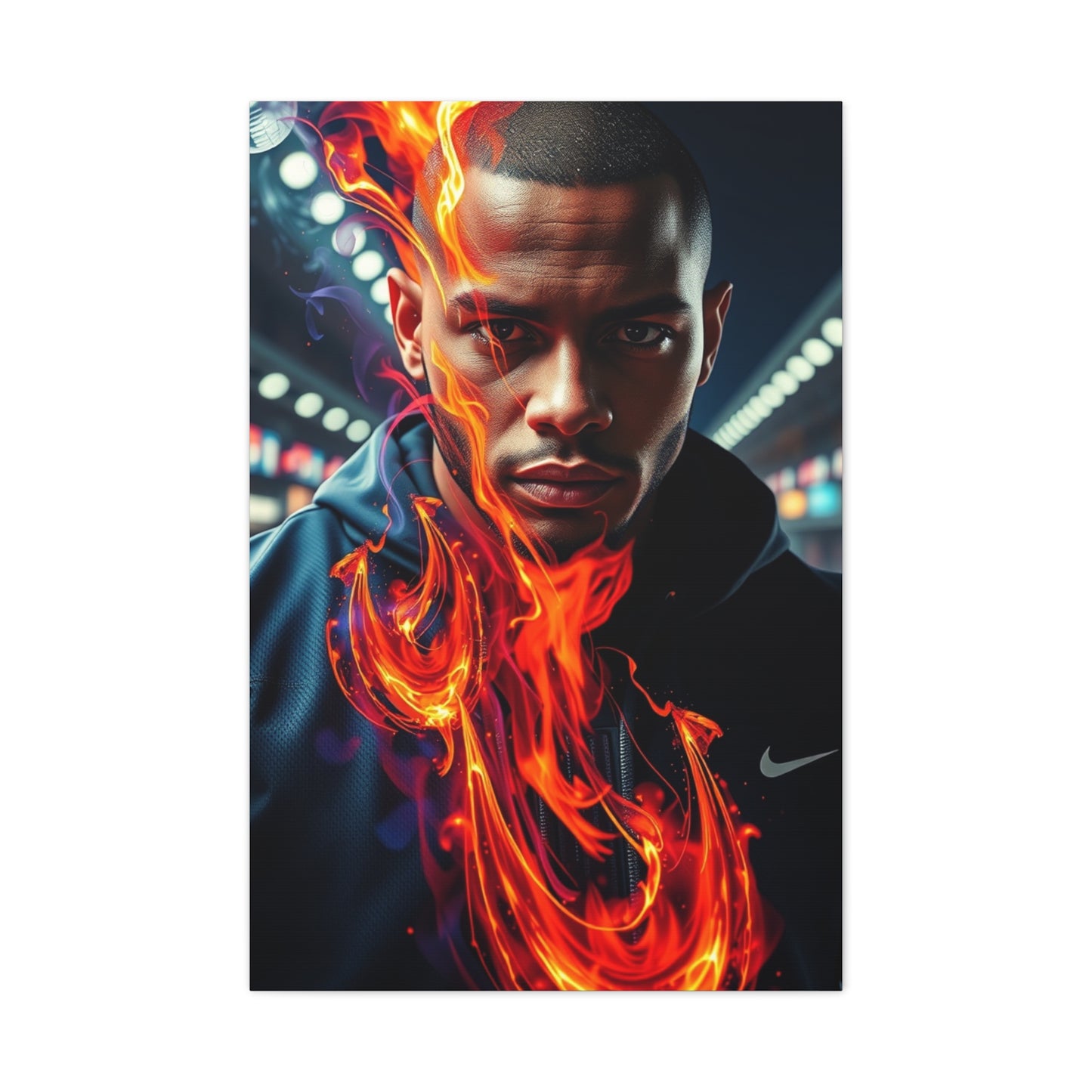 Exalted Silhouette Wall Art Wall Art & Canvas Print