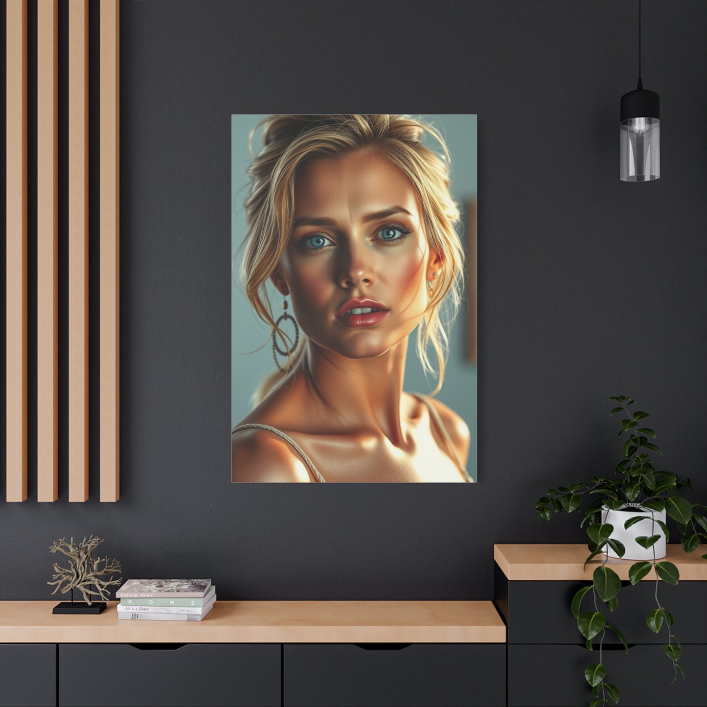 Timeless Moss Elegance Wall Art & Canvas Print