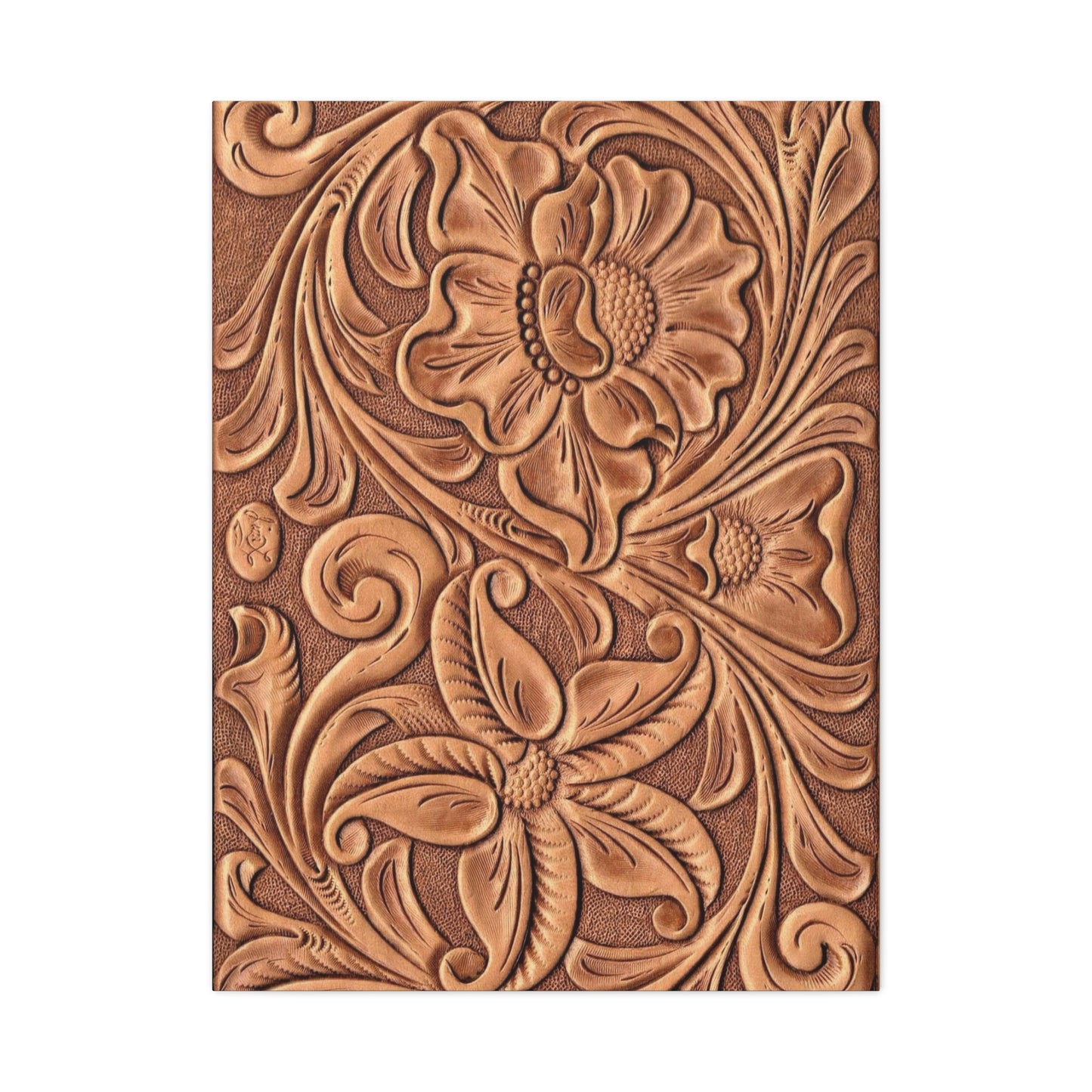 Flower And Leaves Pattern Wall Art & Canvas Prints