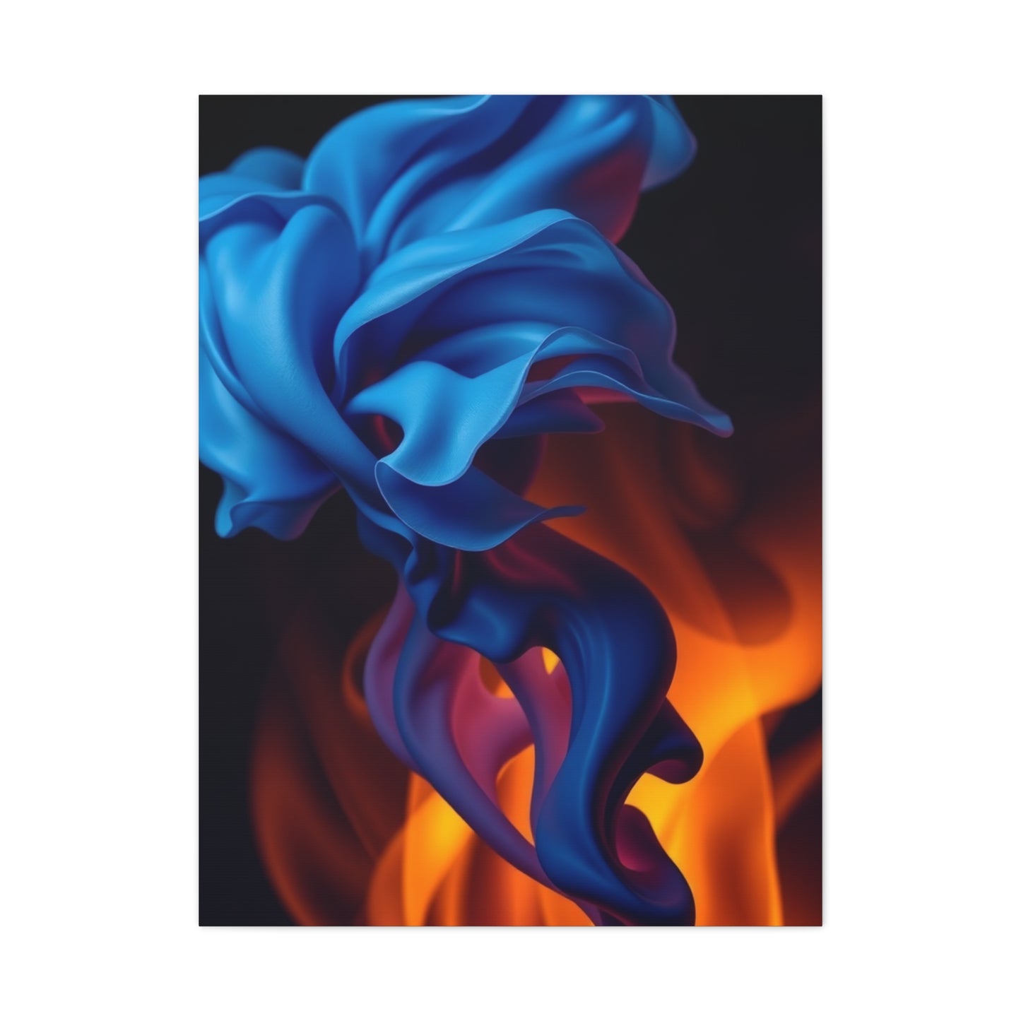 Masterpiece Navy Blue Art Vision Wall Art & Canvas Print